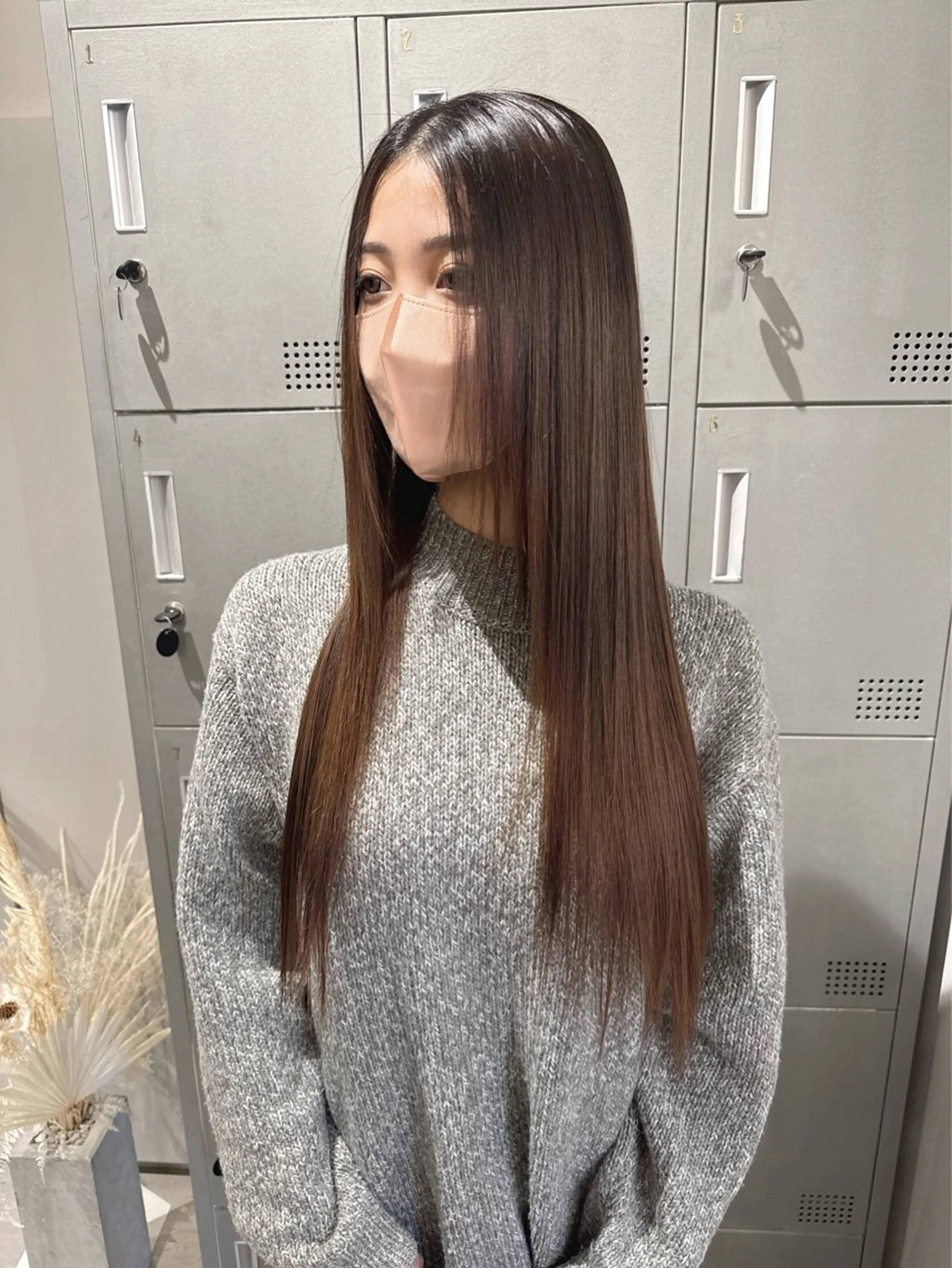 ロング 縮毛矯正 【天満1艶髪】潤艶/ 髪質改善🌹釣本竜哉のヘアスタイル