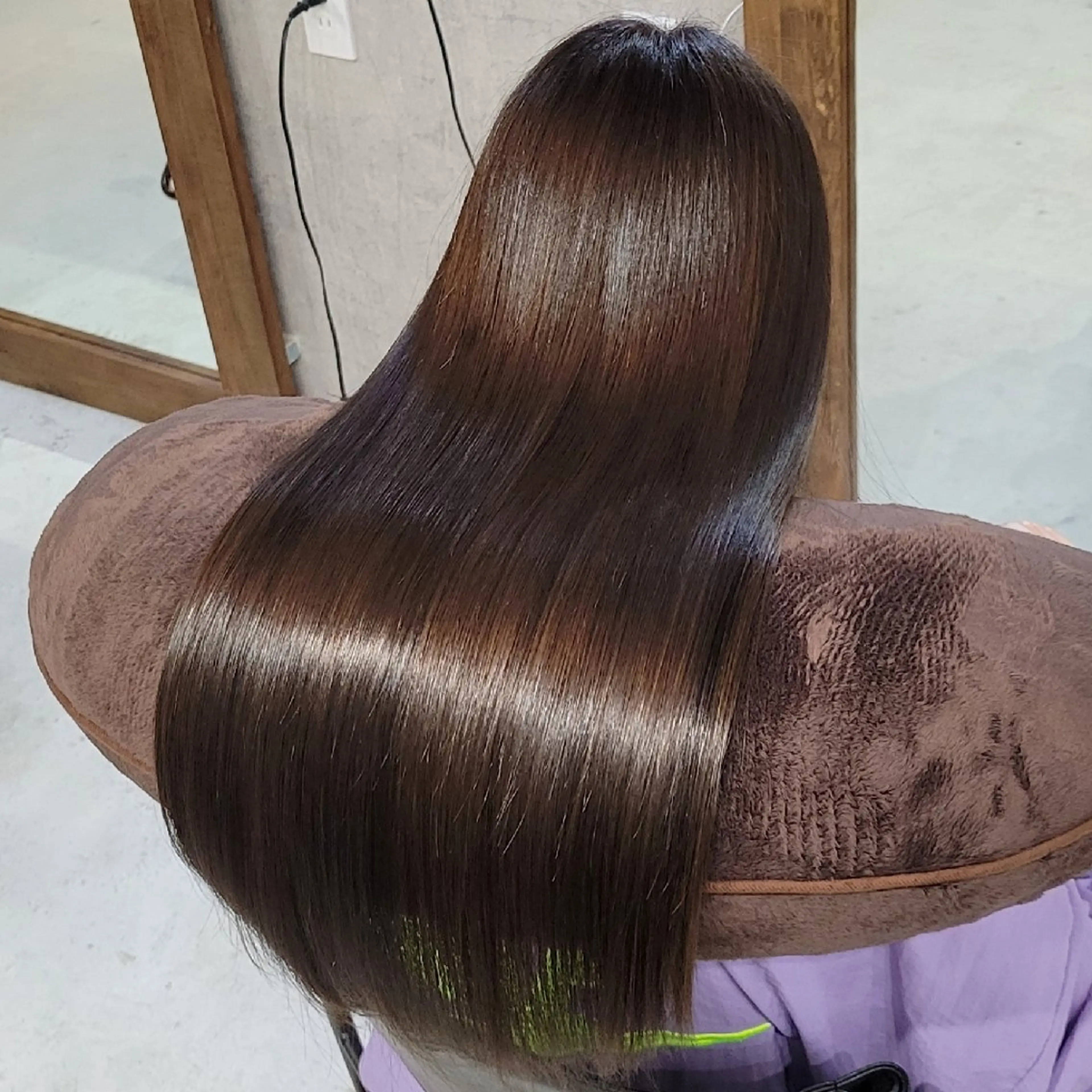 ロング カラー カット 縮毛矯正 大辻健太(オオツジ ケンタ)/髪質改善のヘアスタイル