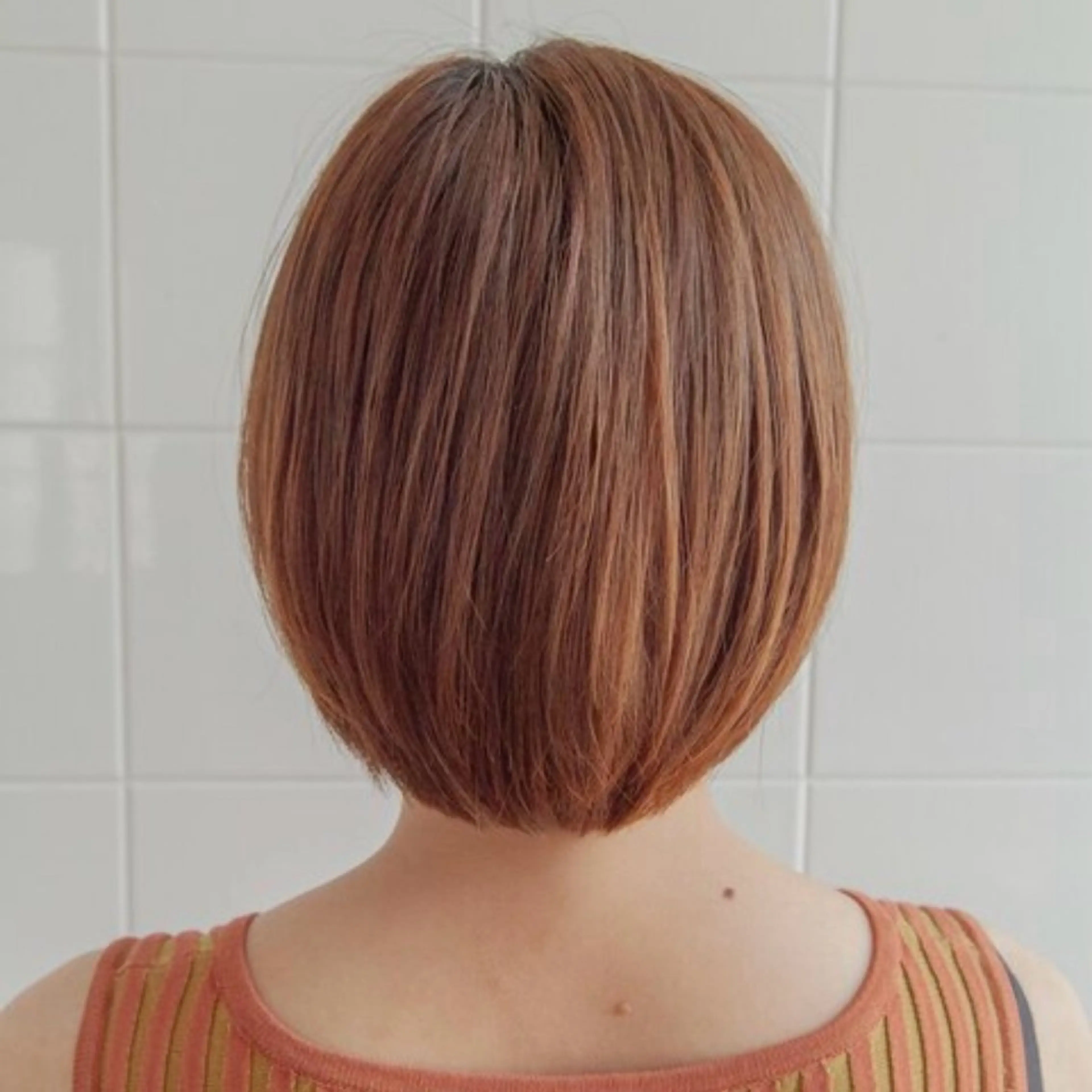 ショート カラー ハイトーン/ボブ/ ハイライト🌱ᩚ涼介のヘアスタイル