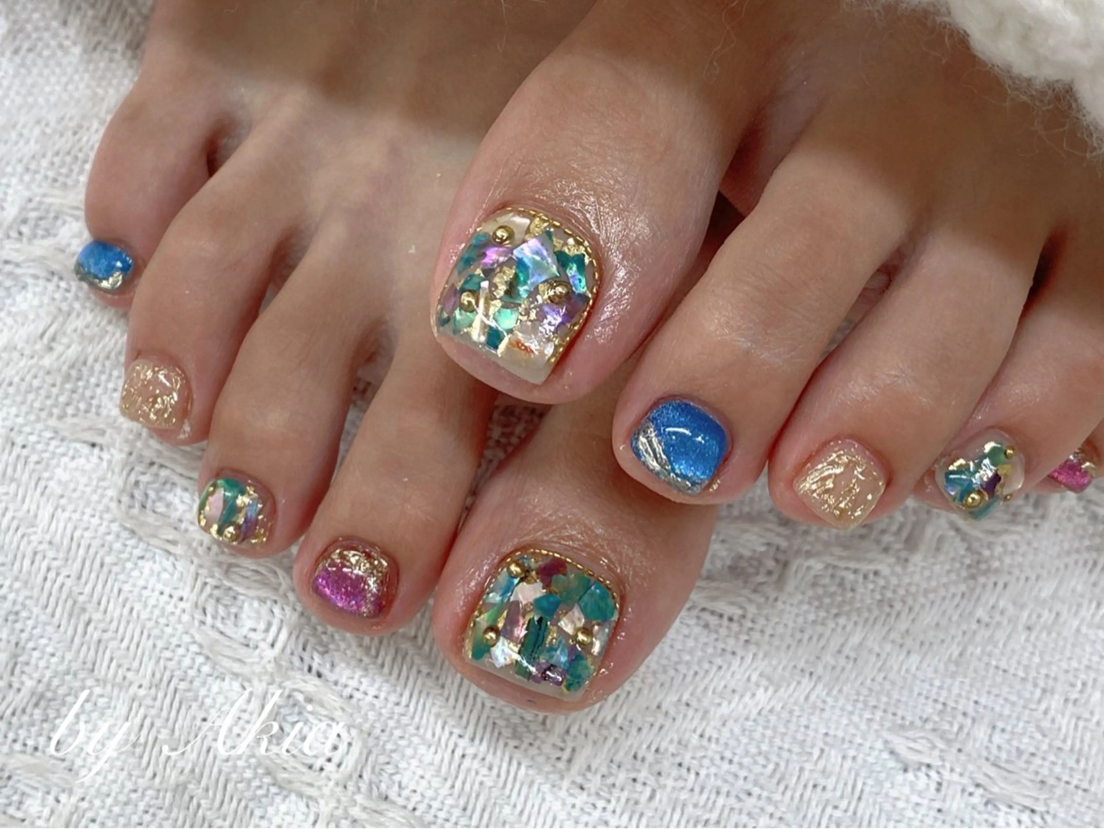 ネイル フットネイル 閨匠ビューティサロン 銀座店のネイルデザイン