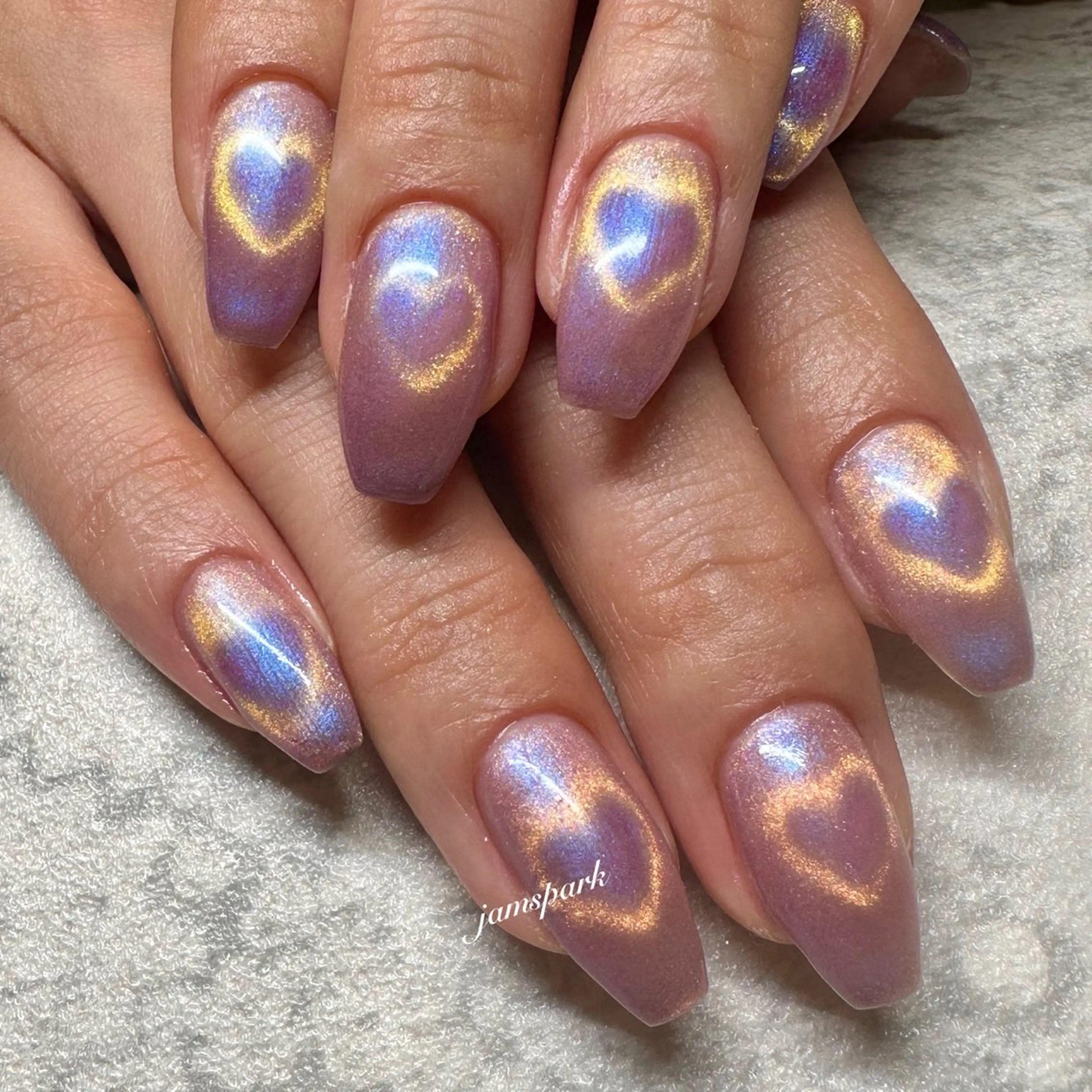 ご新規+口コミを書いてくれる方限定❗️大人気マグネットorフラッシュネイル🧲マシンケア込み［オフ+¥600+1h］の写真