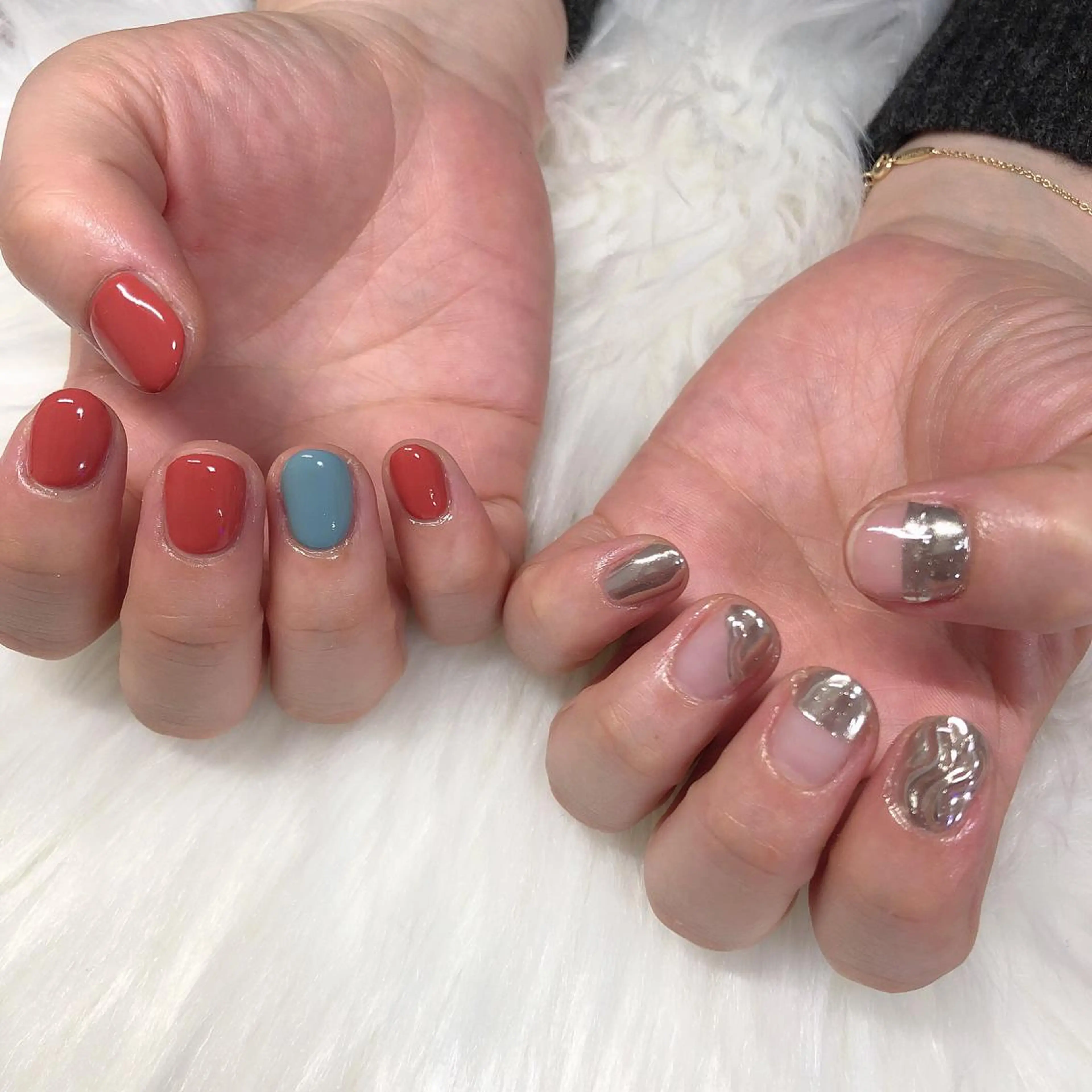 ネイル ハンドネイル 西岡 杏のネイルデザイン