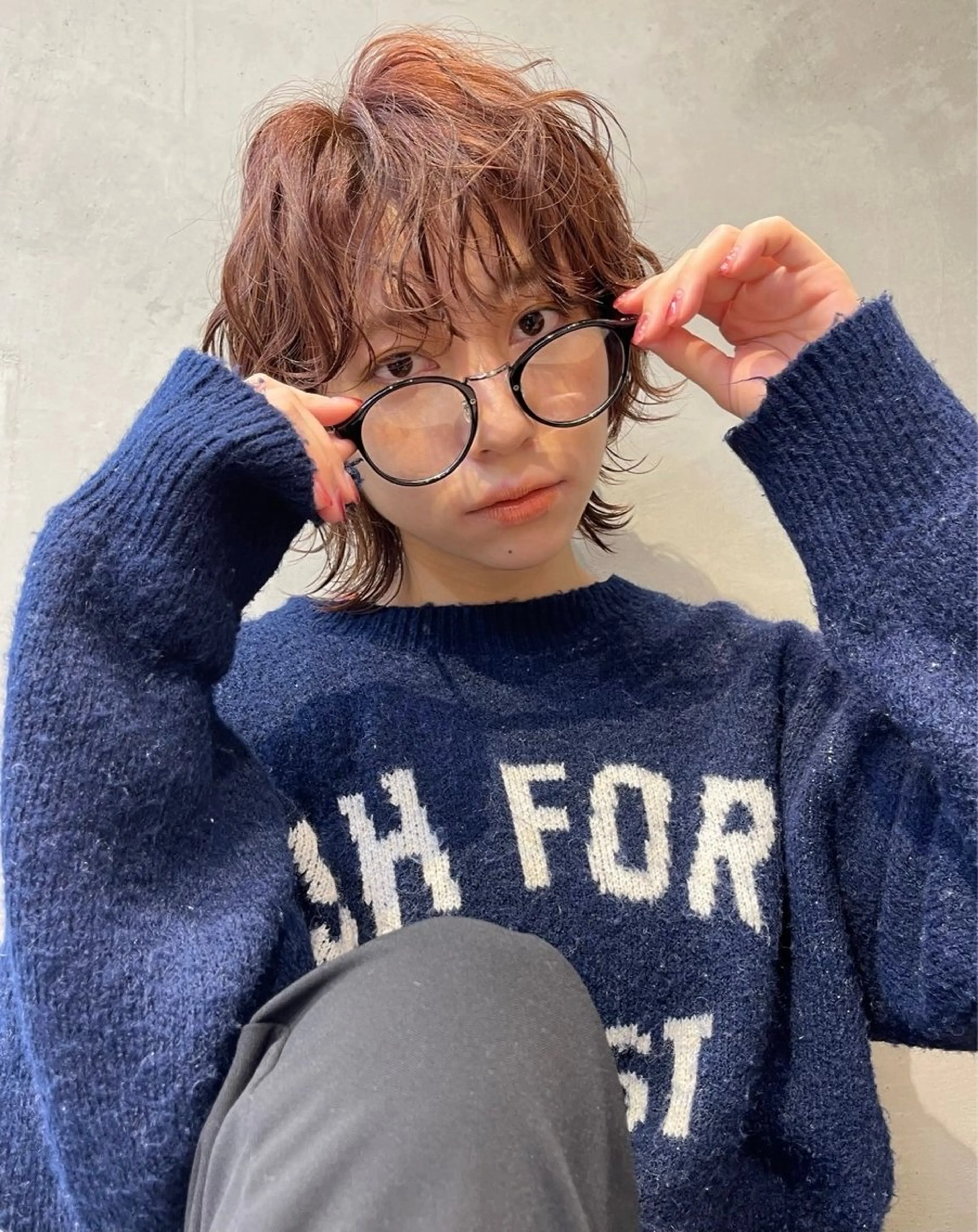 ショート カラー パーマ 💎wakaba💎 モデル募集中のヘアスタイル