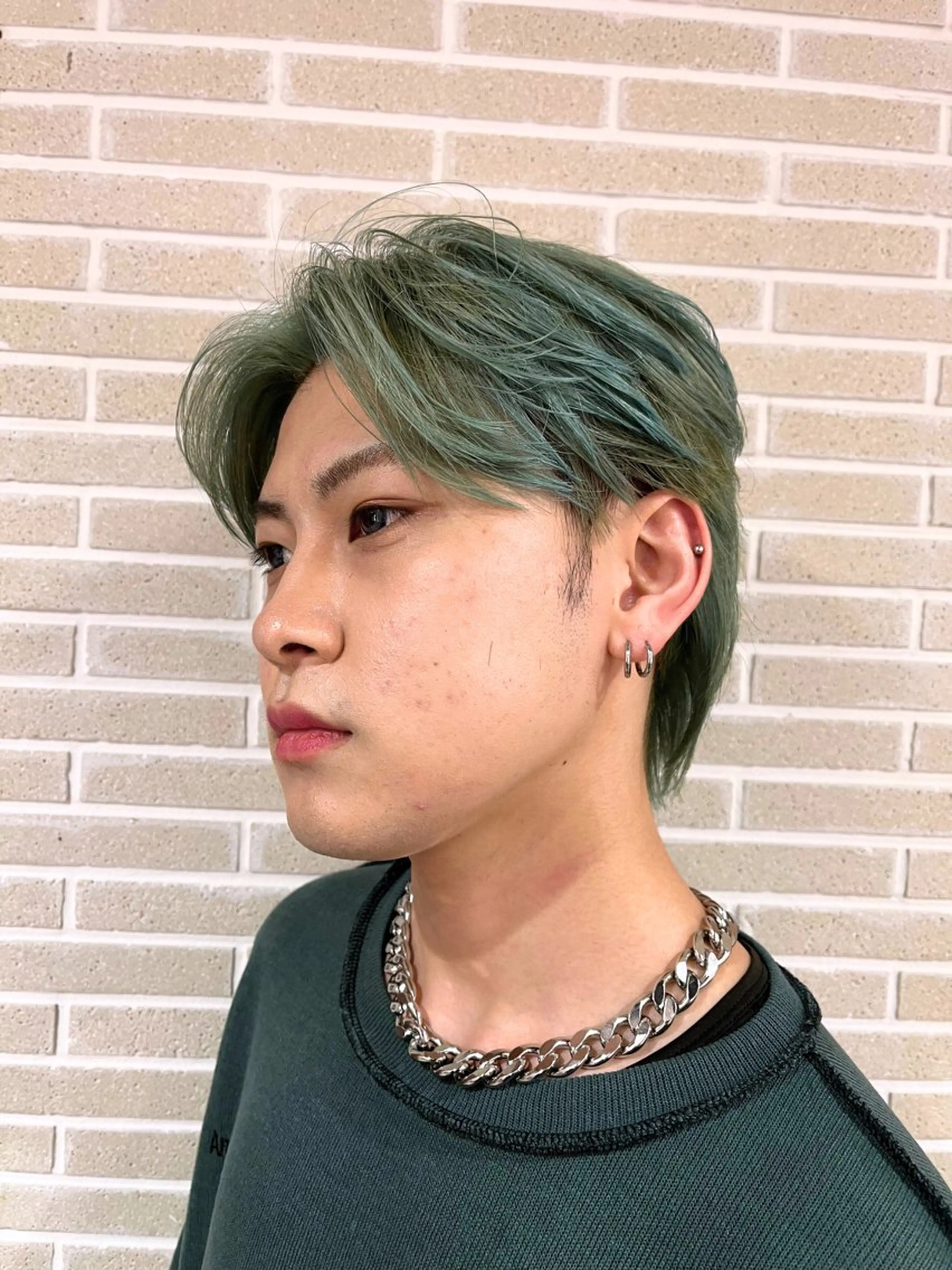 ショート カラー メンズ L’Aube ami所属・佐野 拓海のヘアスタイル