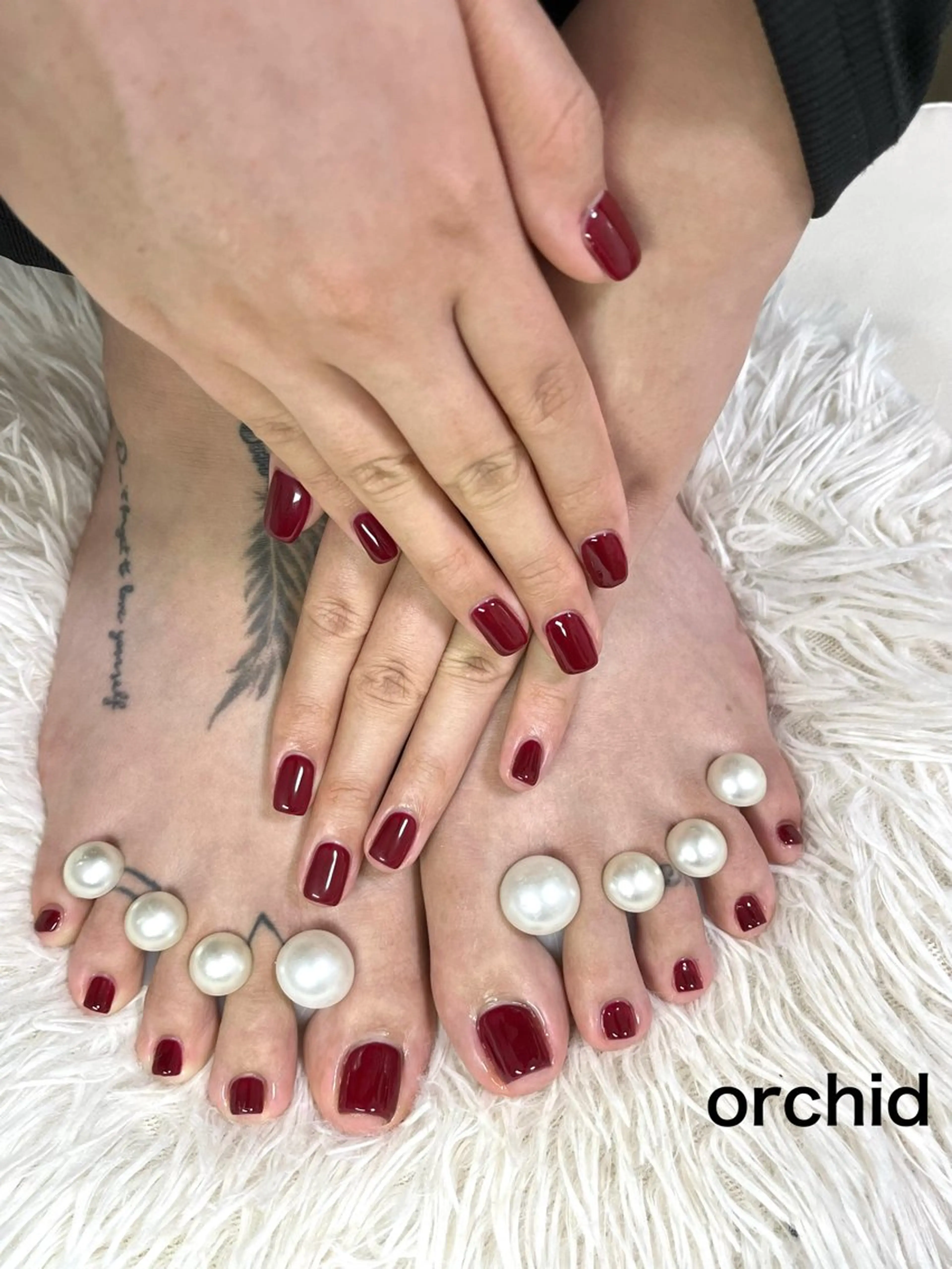 ネイル orchid ♡オーキッドのネイルデザイン