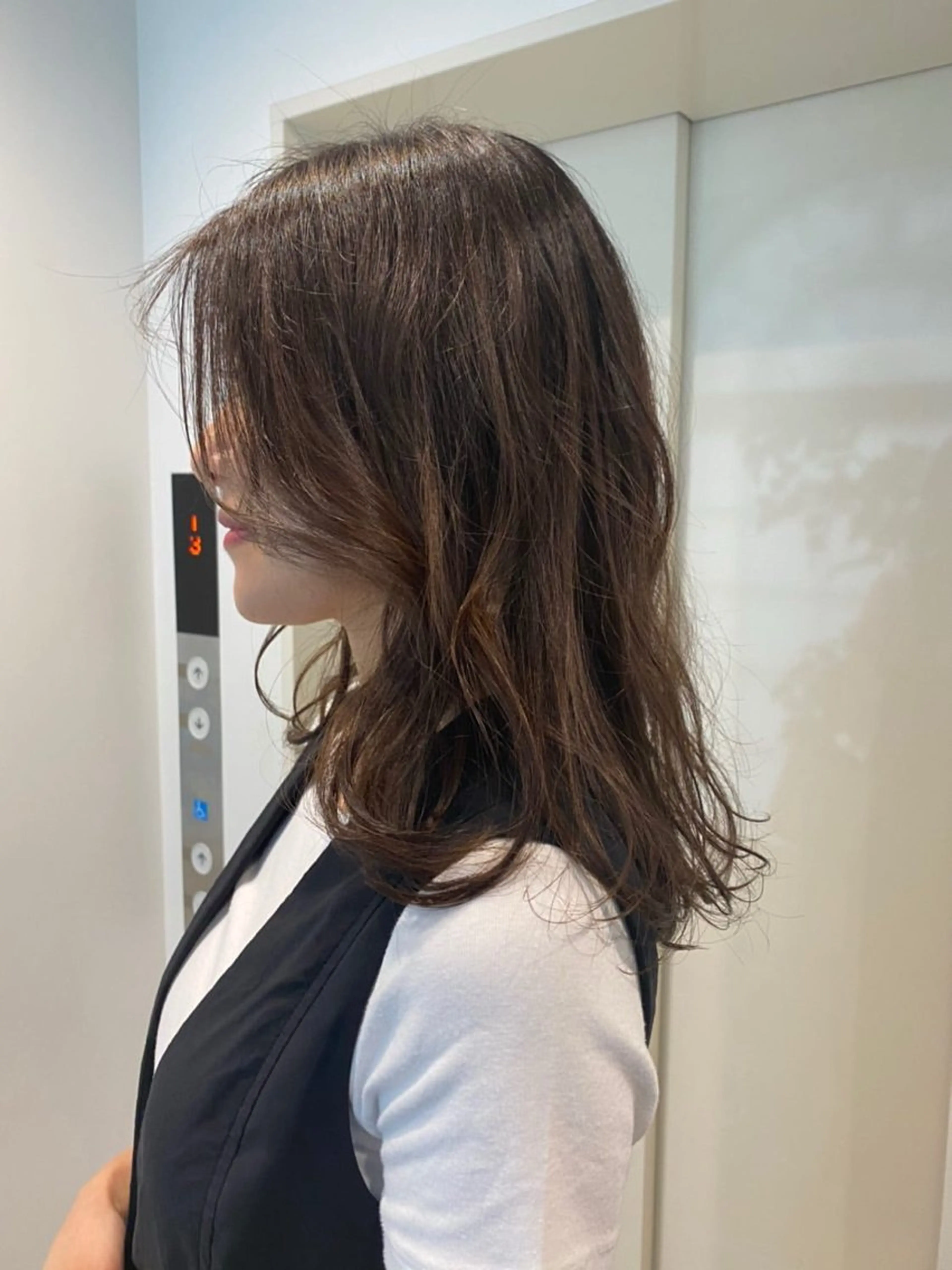 カラー canvas. 歩奈のヘアスタイル