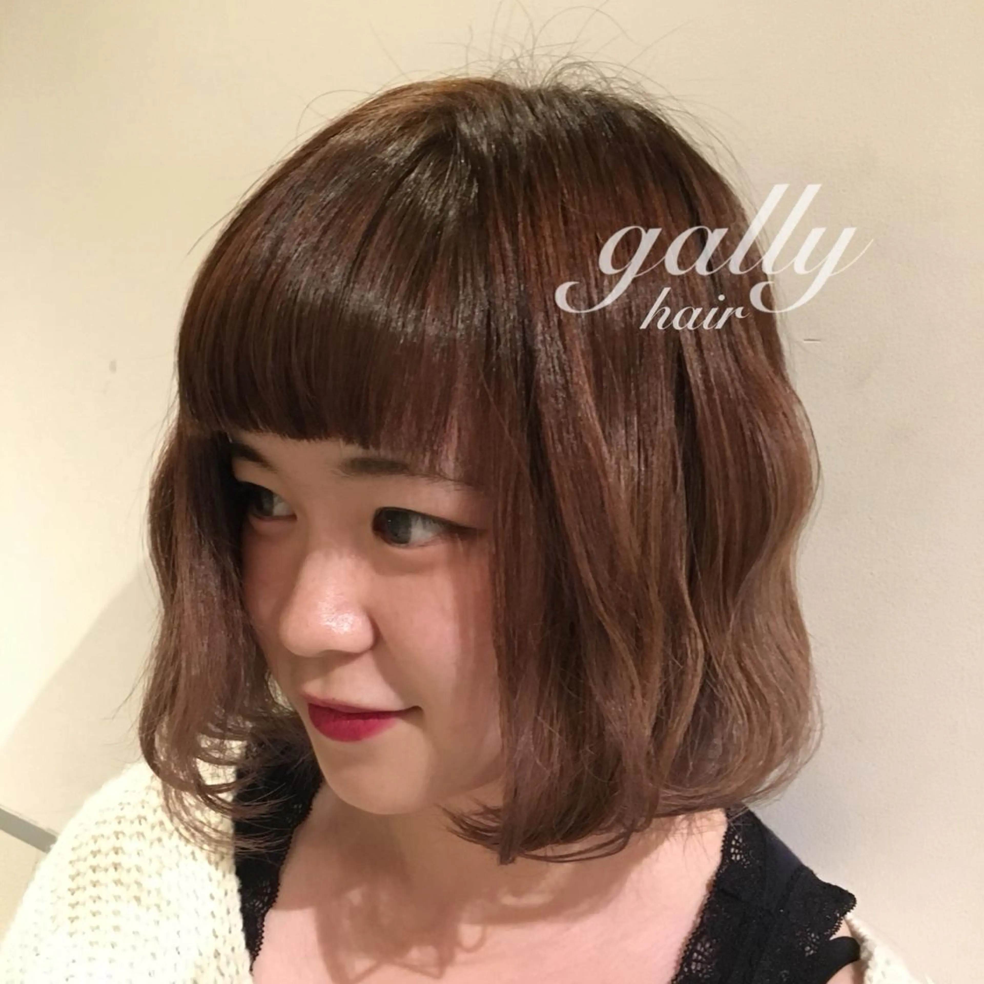 ショート カラー ベージュカラー ダブルカラー 🌷nanase🌷 gally hairのヘアスタイル