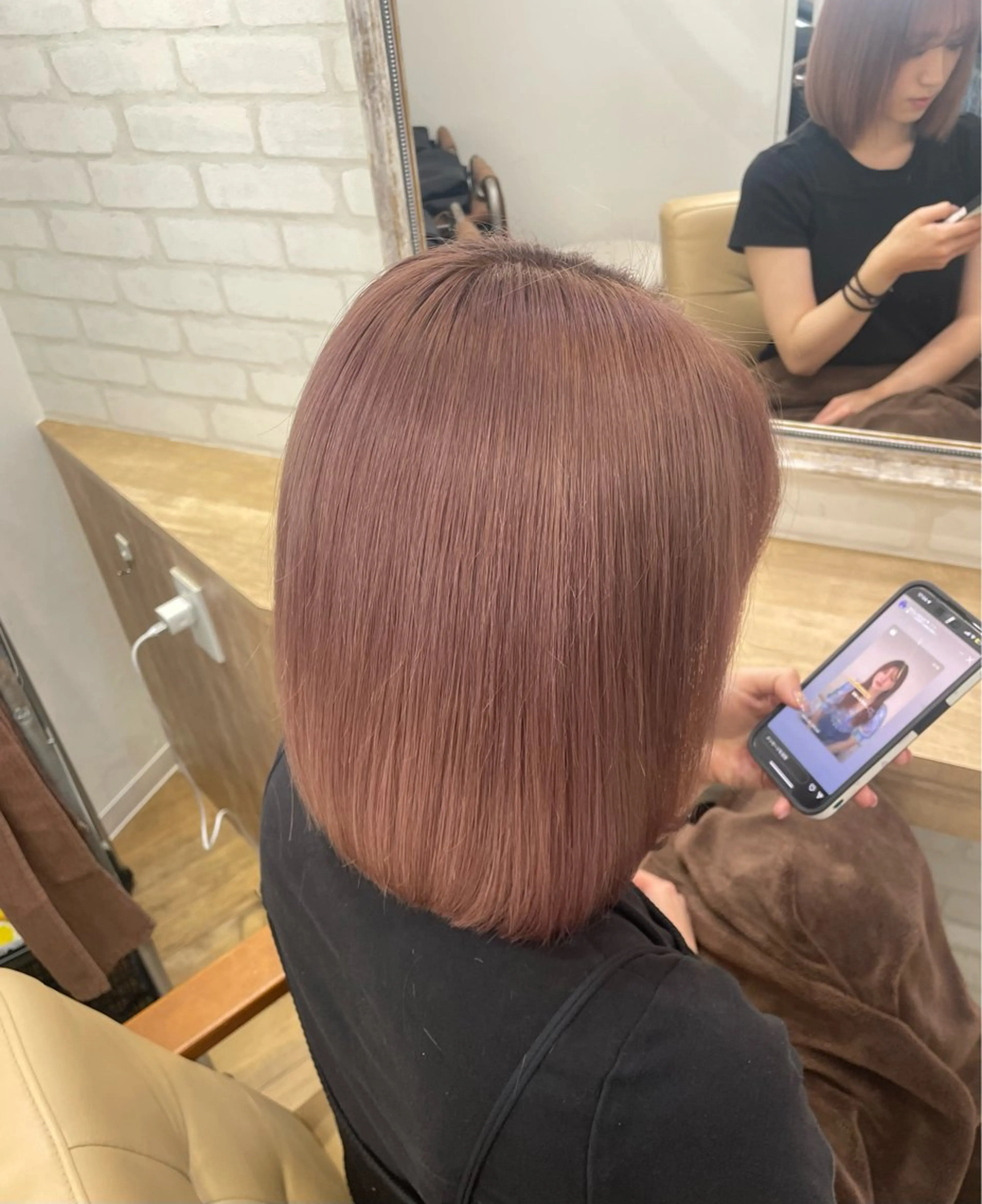 ショート カット ヘアカラー トリートメント Lapis所属・韓国レイヤーカット/ AIRIのヘアスタイル