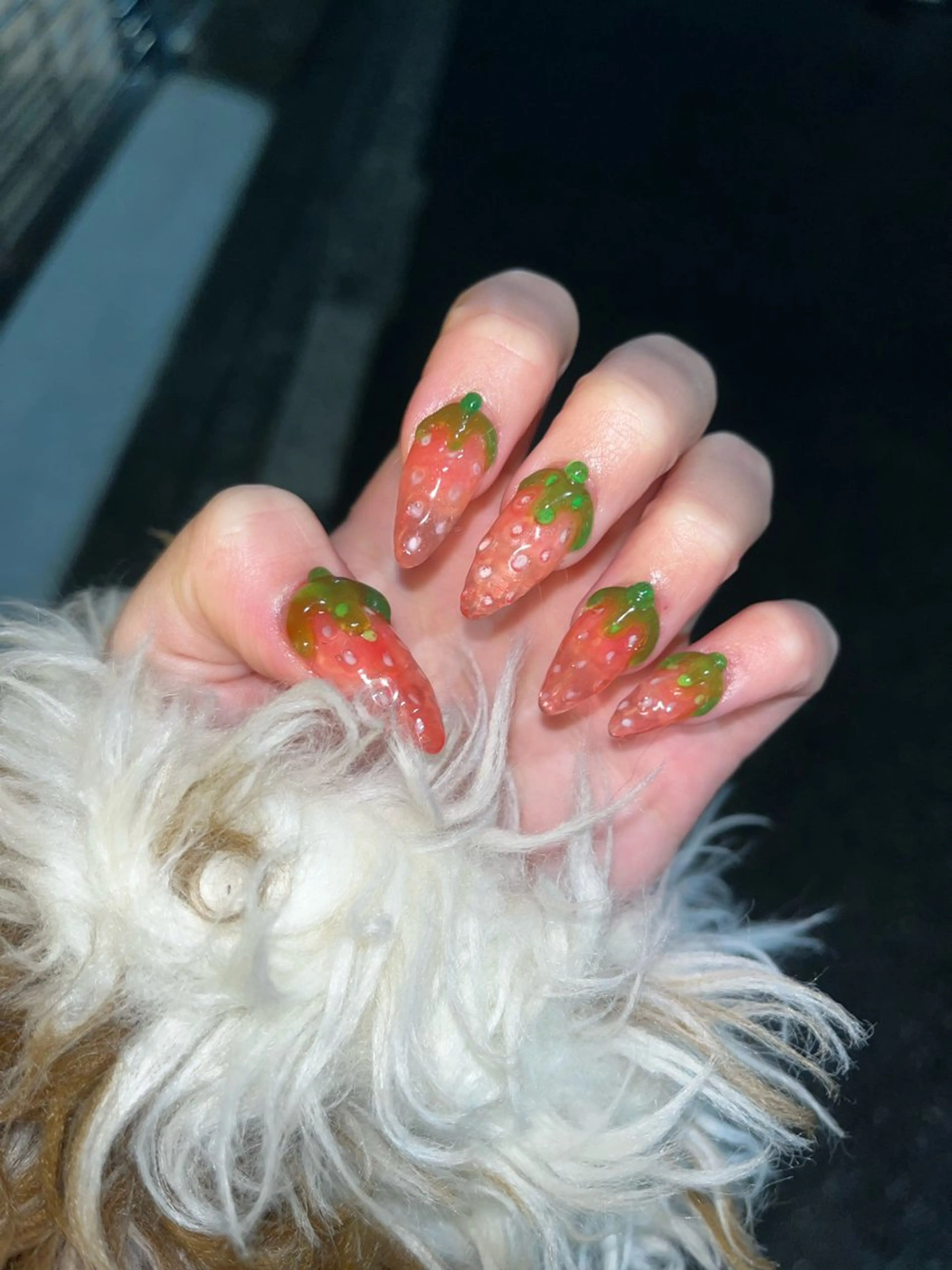 ネイル 文 /個性派ネイルのネイルデザイン