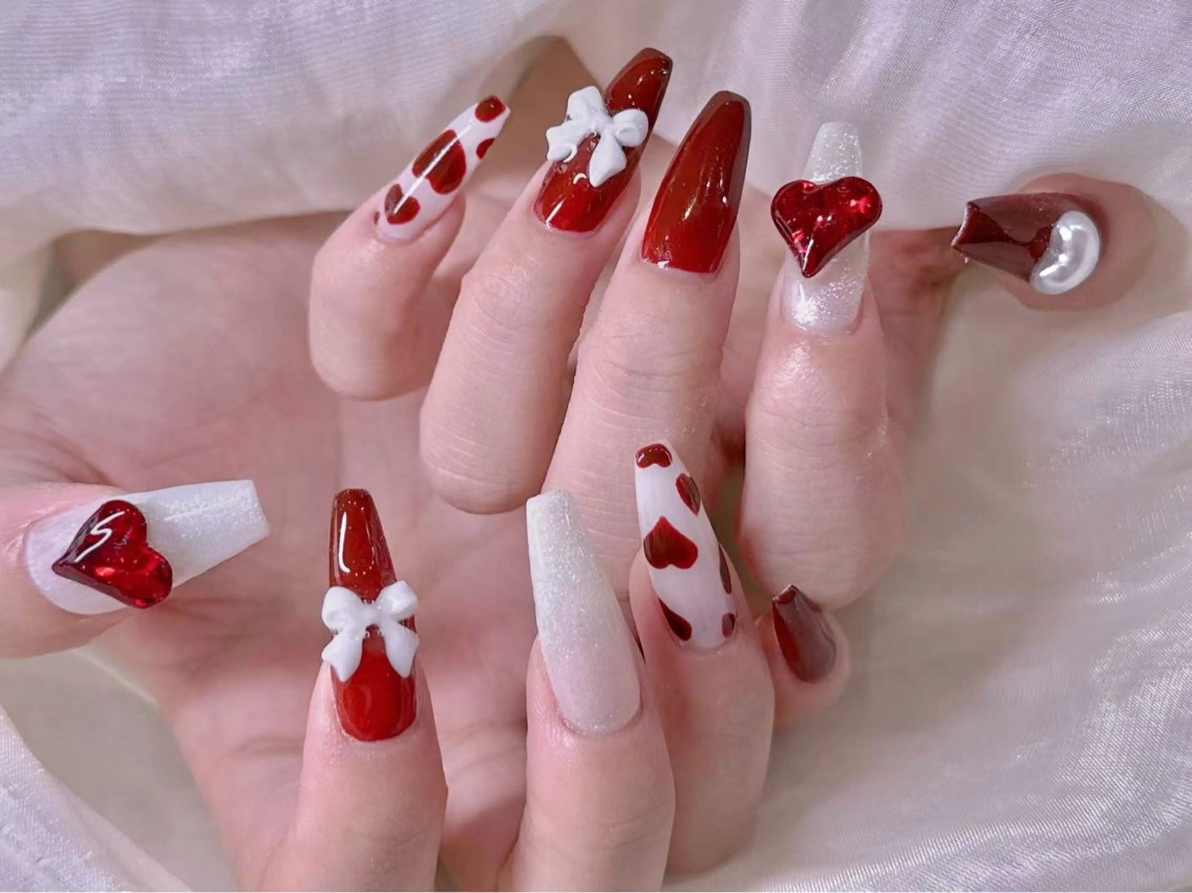 ネイル 長さだし専門店 M2　rikaのネイルデザイン