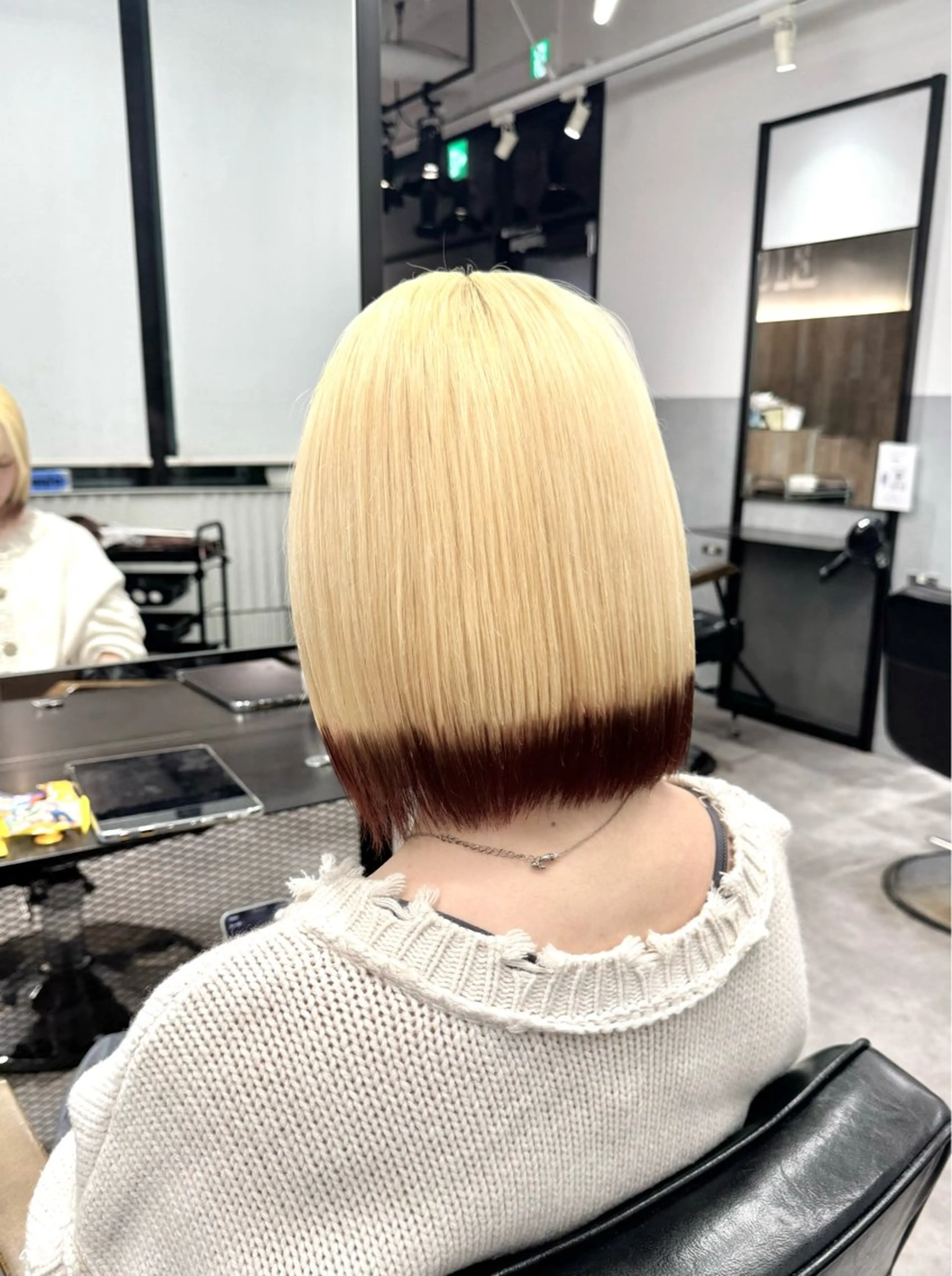 ミディアム カット ヘアカラー トリートメント ✨本日空きあります✨ 遠田コウヘイ🌟のヘアスタイル