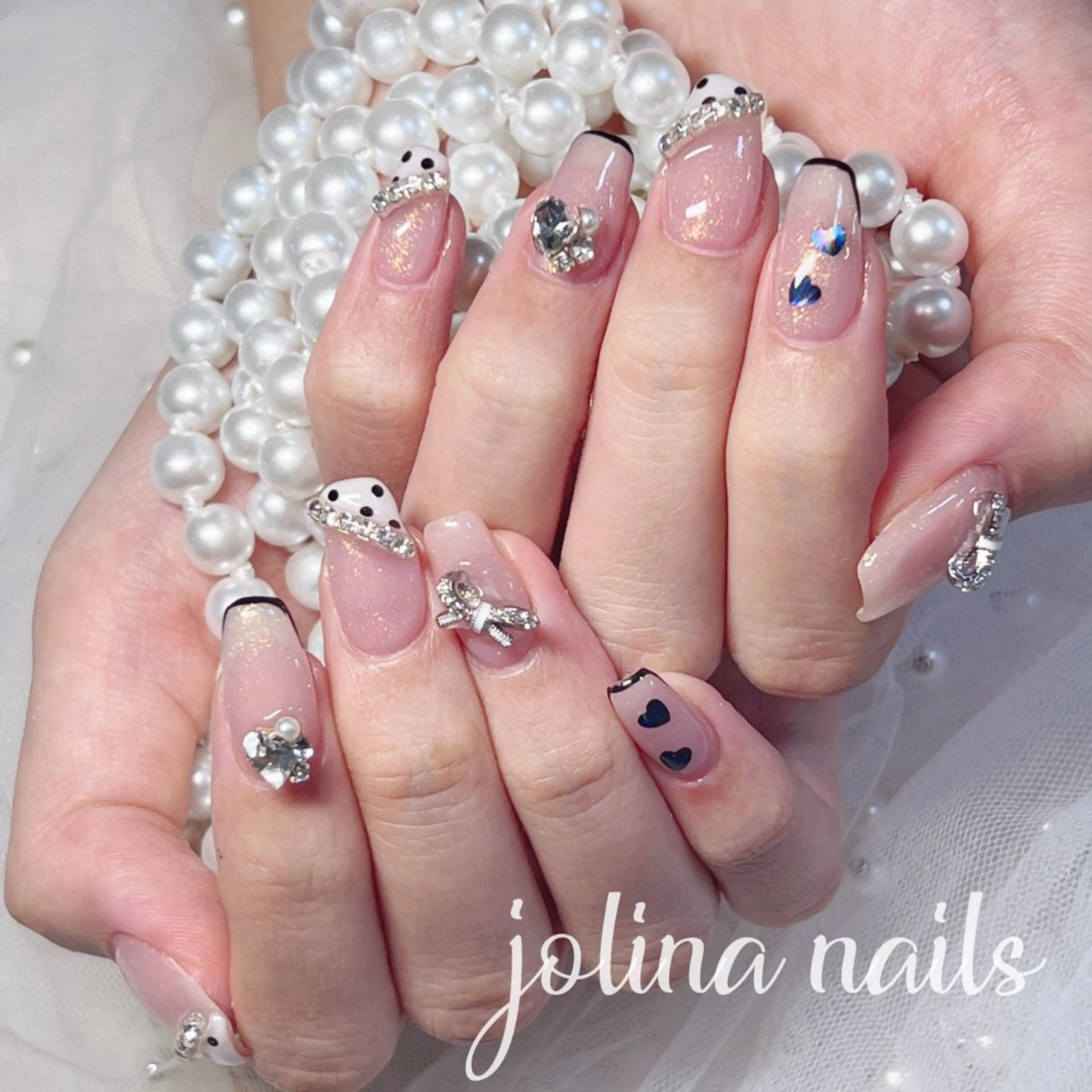 ネイル スカルプネイル ネイルチップ jolina nails鶴見店のネイルデザイン