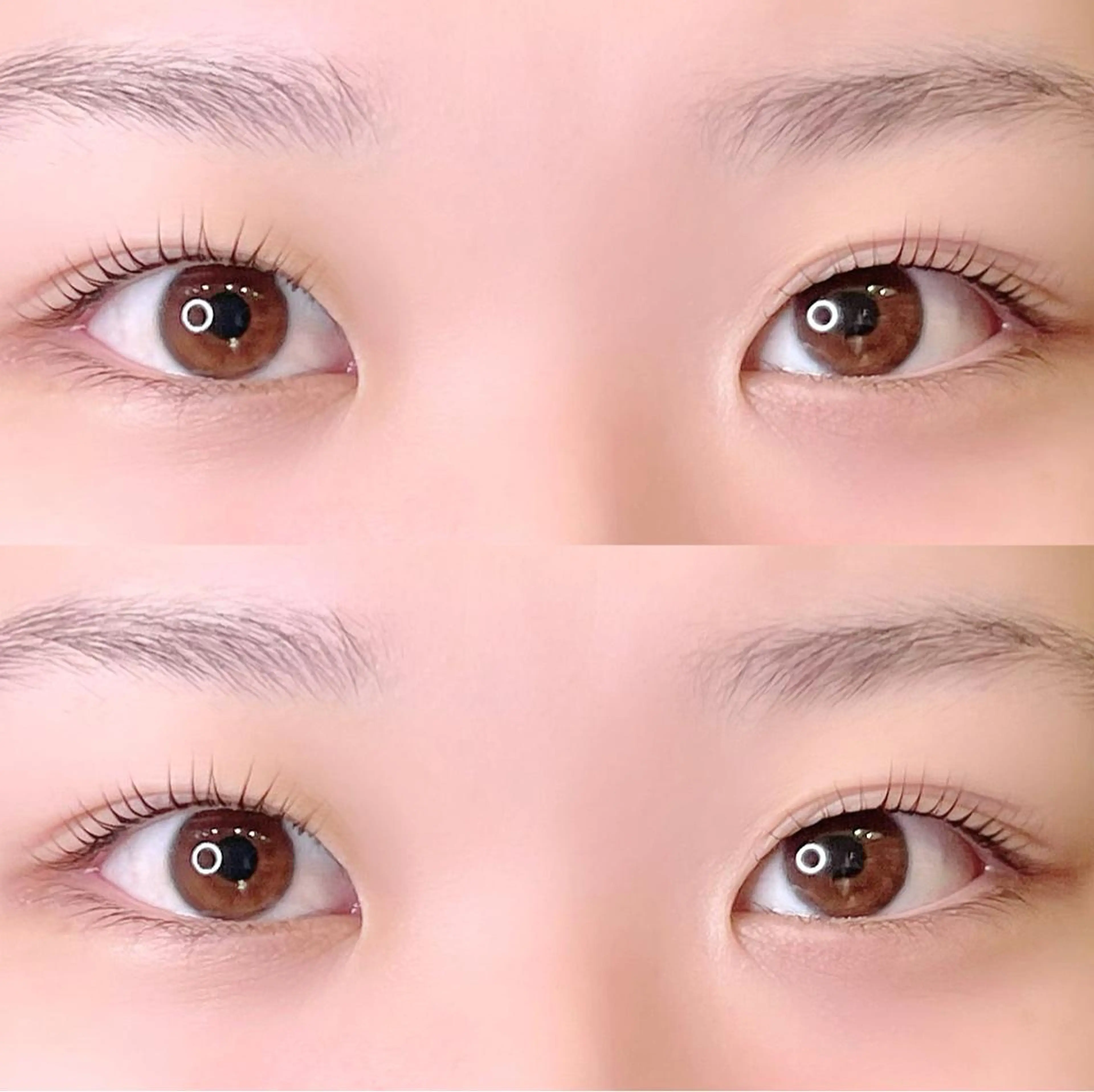 マツエク・マツパ パリジェンヌラッシュリフト 一重×まつ毛パーマ Be. eyelash＆eyebrow 岡山店所属・🦋be. みうち🦋のマツエク・マツパデザイン