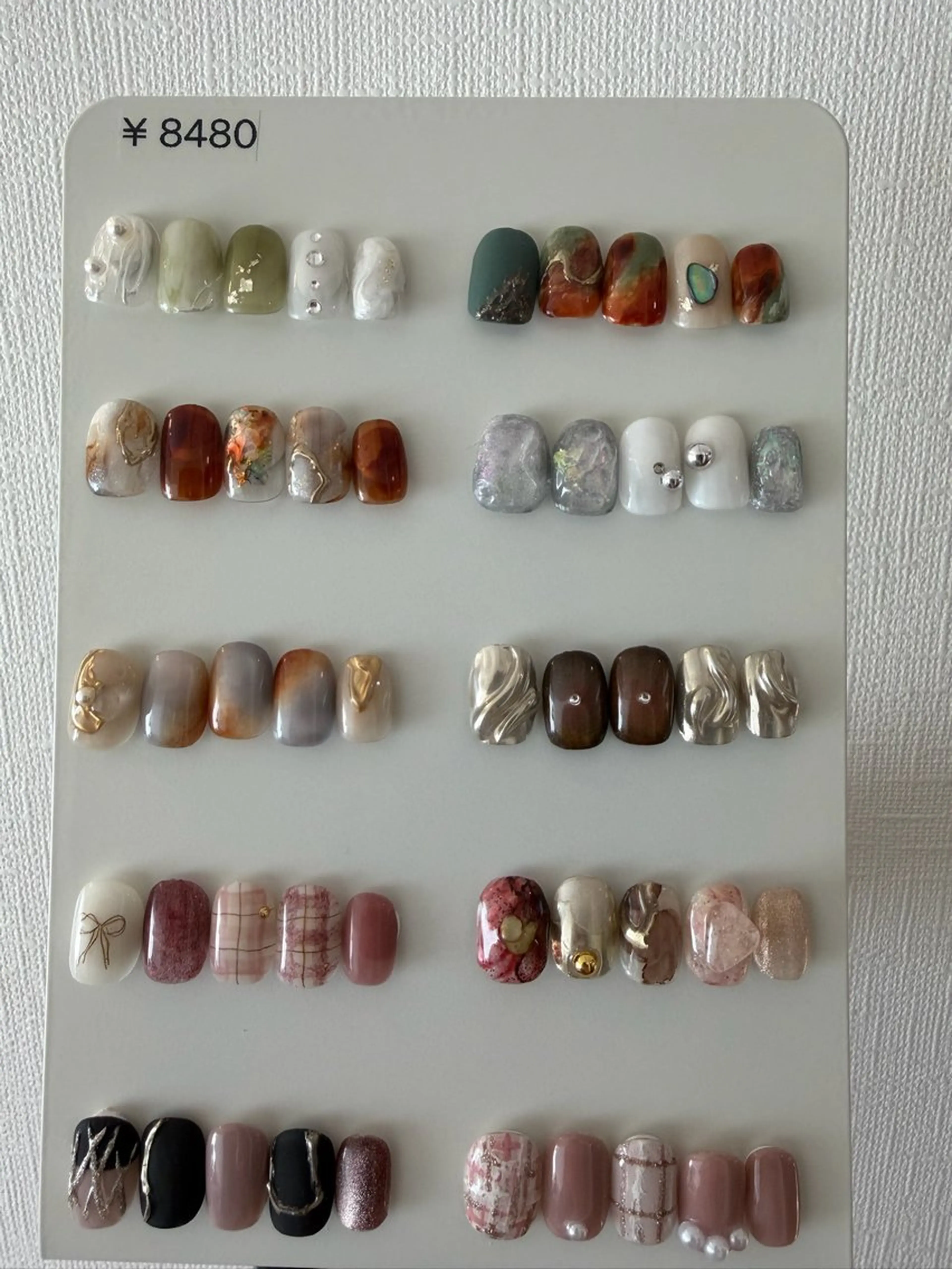 ネイル 自由が丘サロン あやめ💅のネイルデザイン