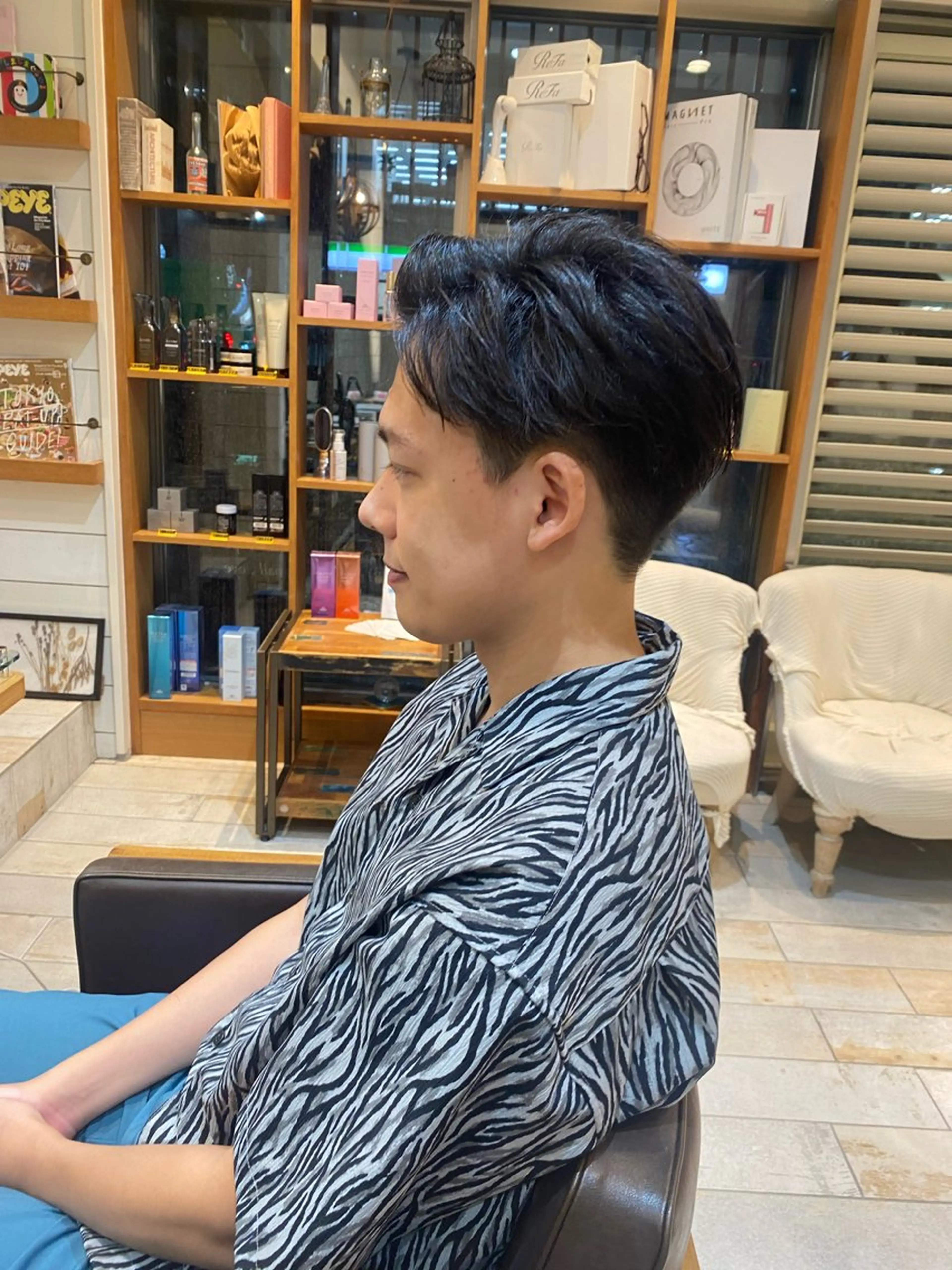 メンズ hidero/渋谷/ メンズカット/パーマのヘアスタイル