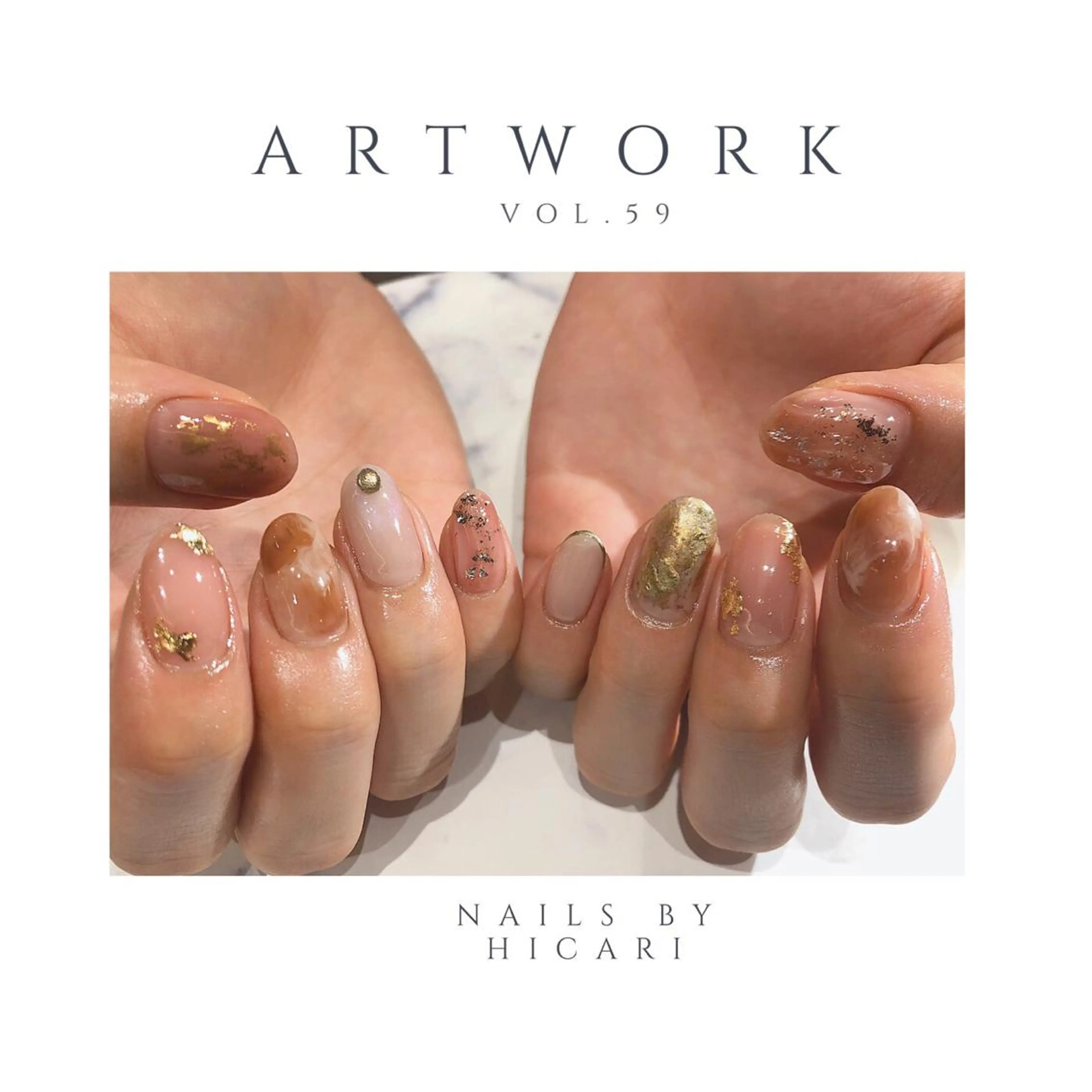 ショート カラー キッズ ネイル マツエク・マツパ ハンドネイル illum hicariのネイルデザイン