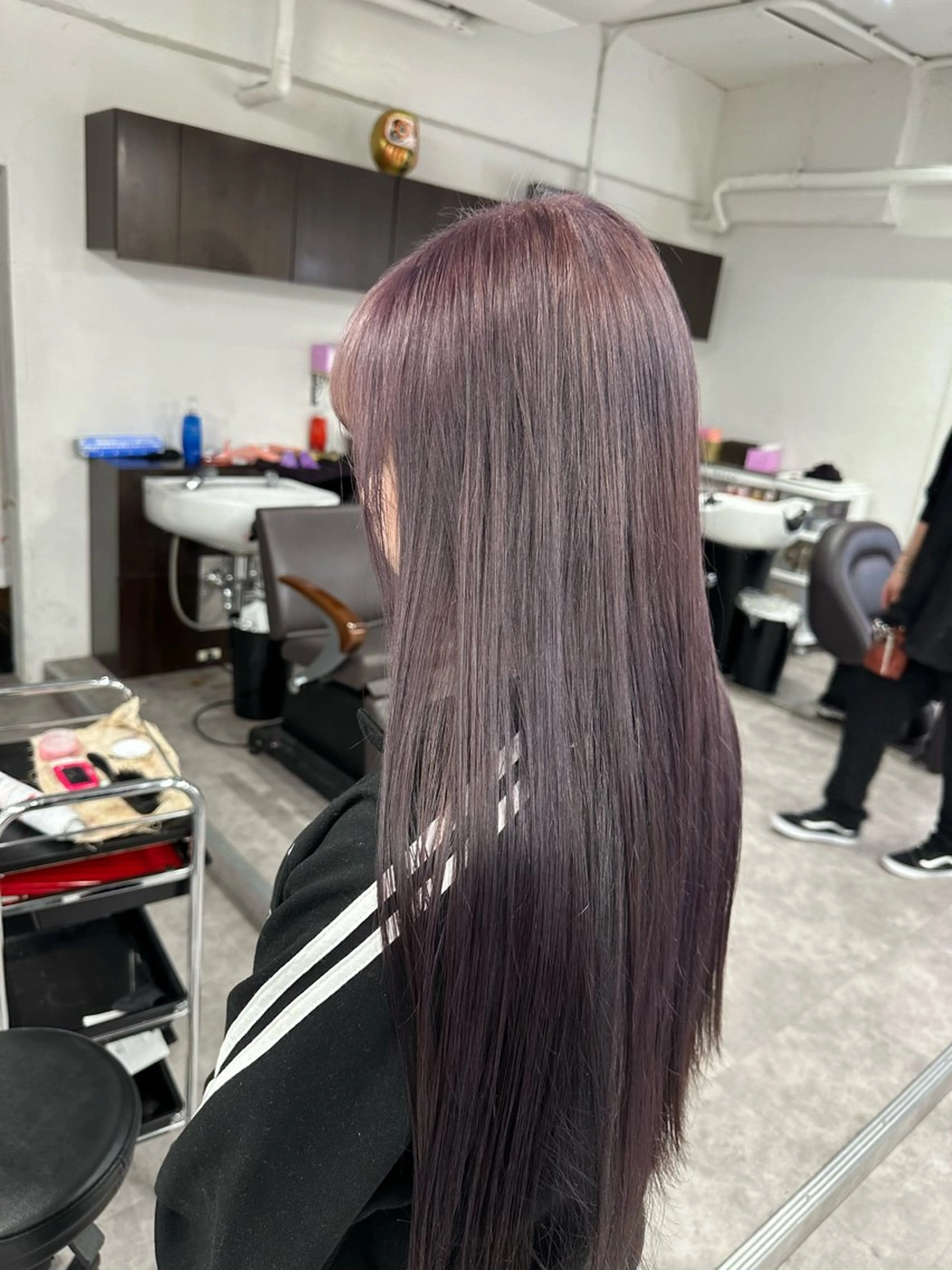 ロング カラー ヘアアレンジ ヘアカラー トリートメント 久米 治仁のヘアスタイル