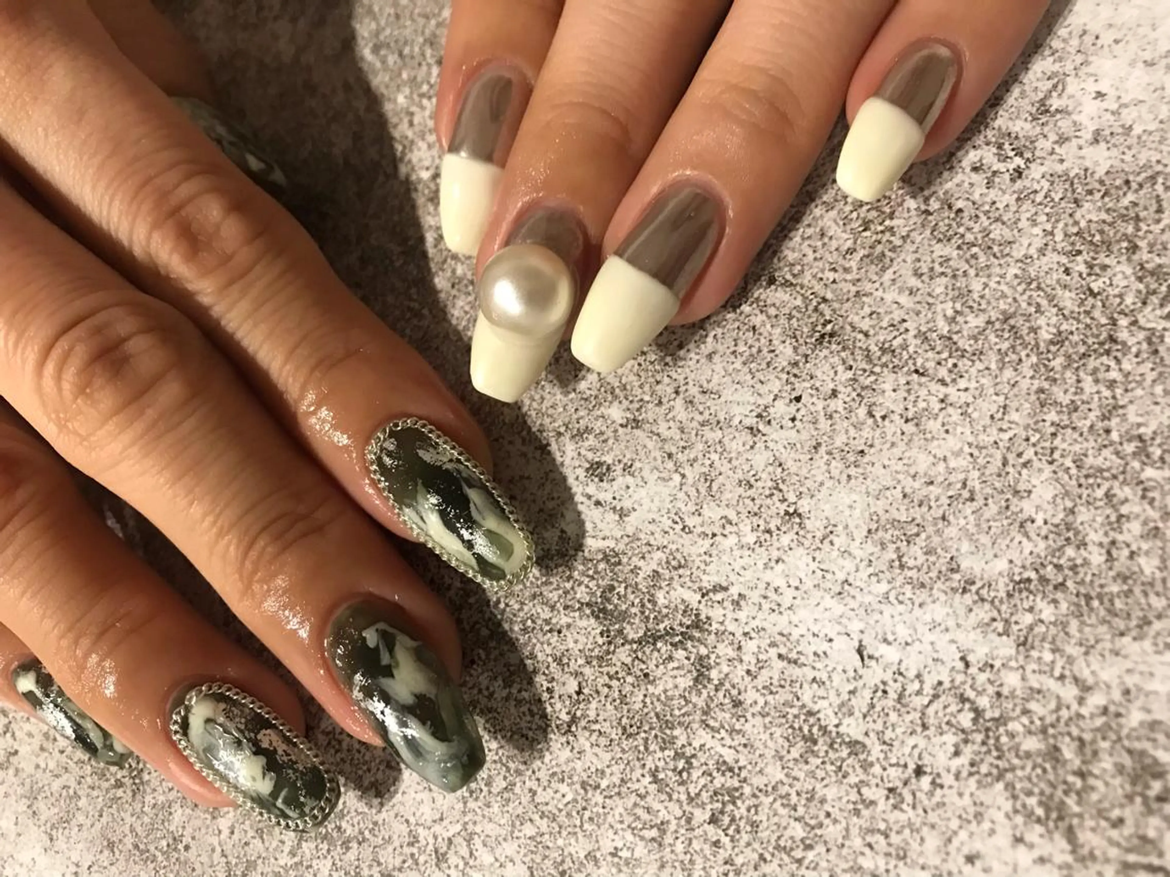 長さ出し(チップ)もパーツもアートも✨もりもりなんでもやり放題🩷¥18000ご新規様☘️初回オフ無料☘️の写真