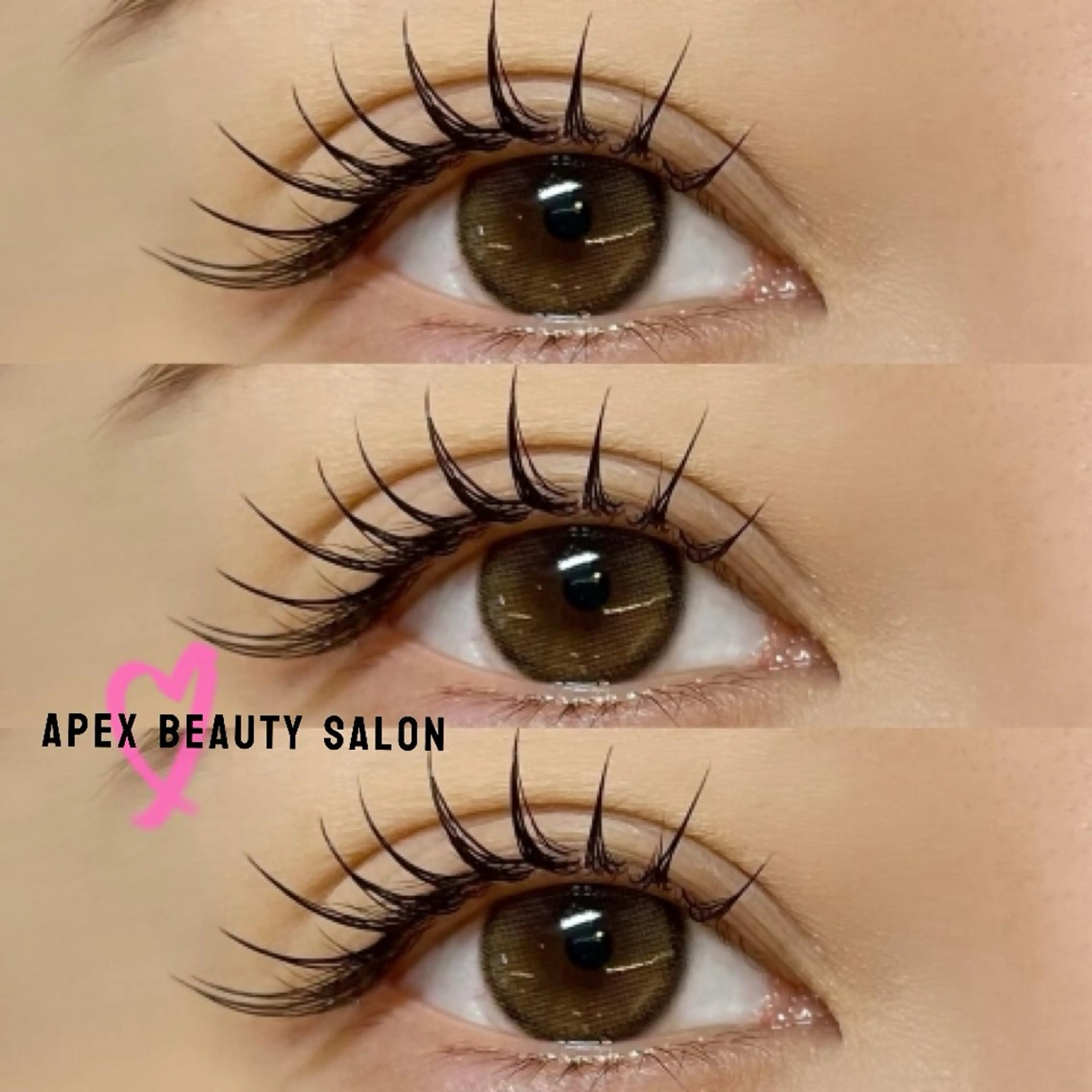 マツエク・マツパ APEX EYELASHのマツエク・マツパデザイン