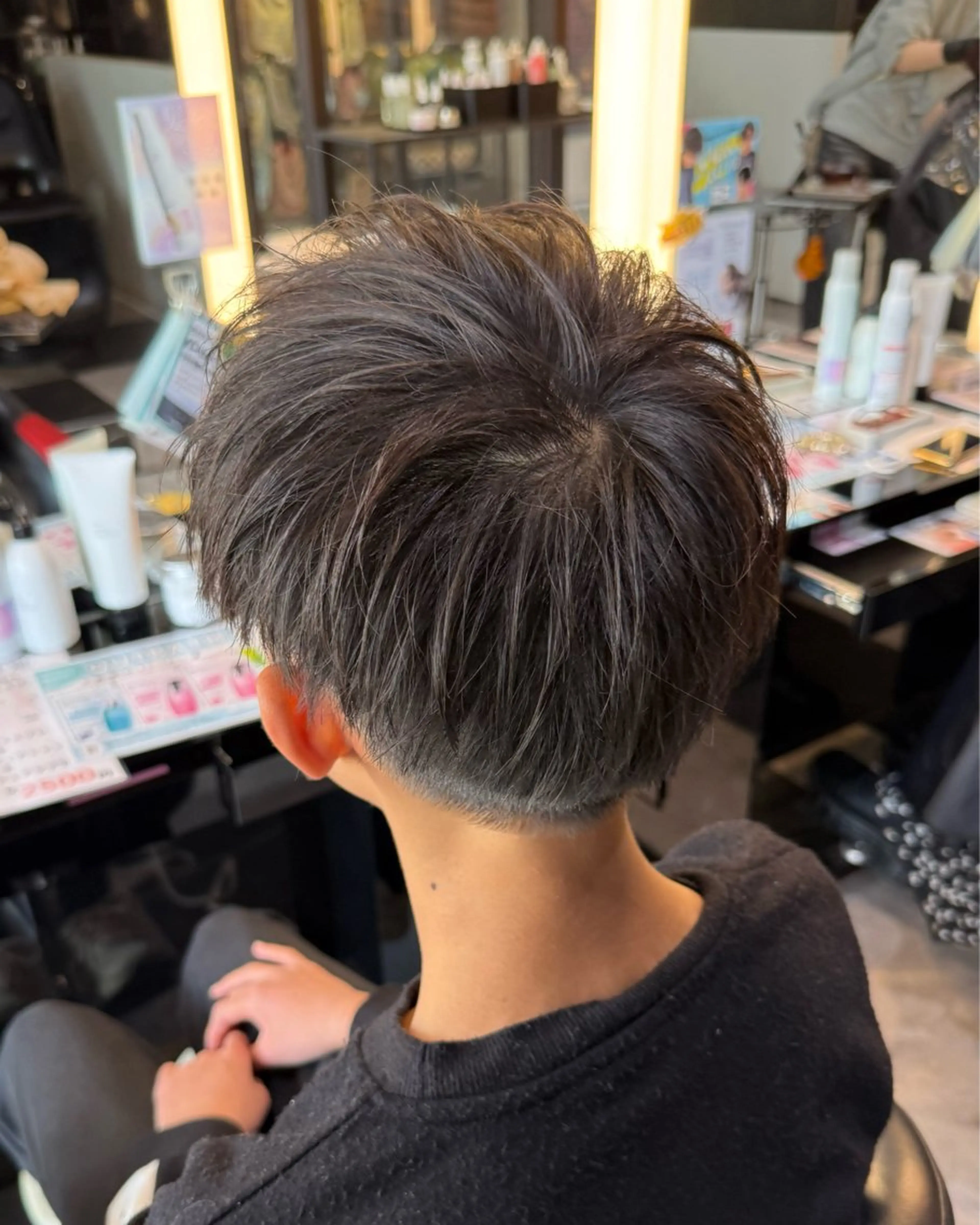 メンズ カット パーマ レディースモデル募集 無料/田中海斗のヘアスタイル