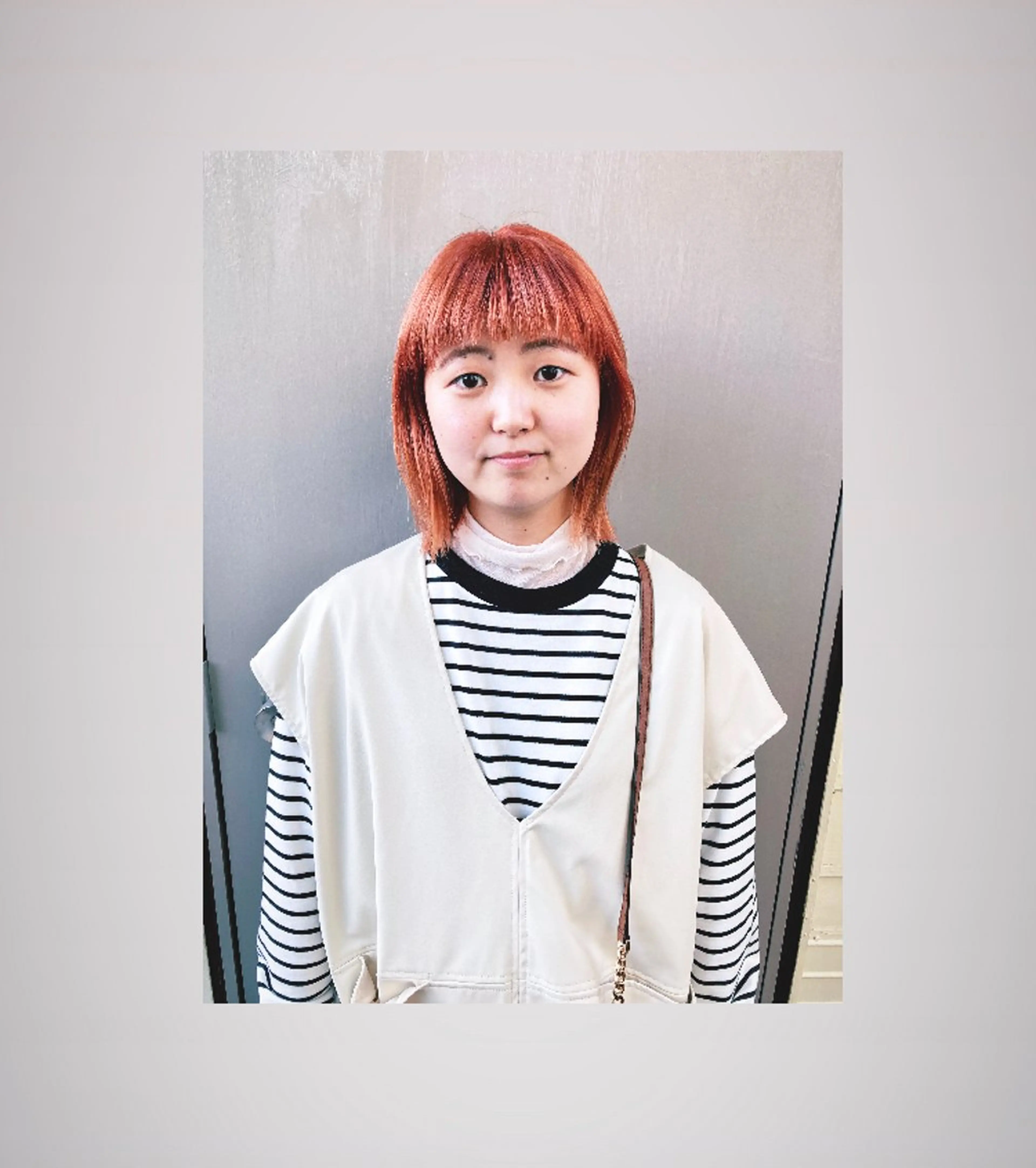 カット＋ブリーチ＋オンカラー＋ヘアマスクの写真