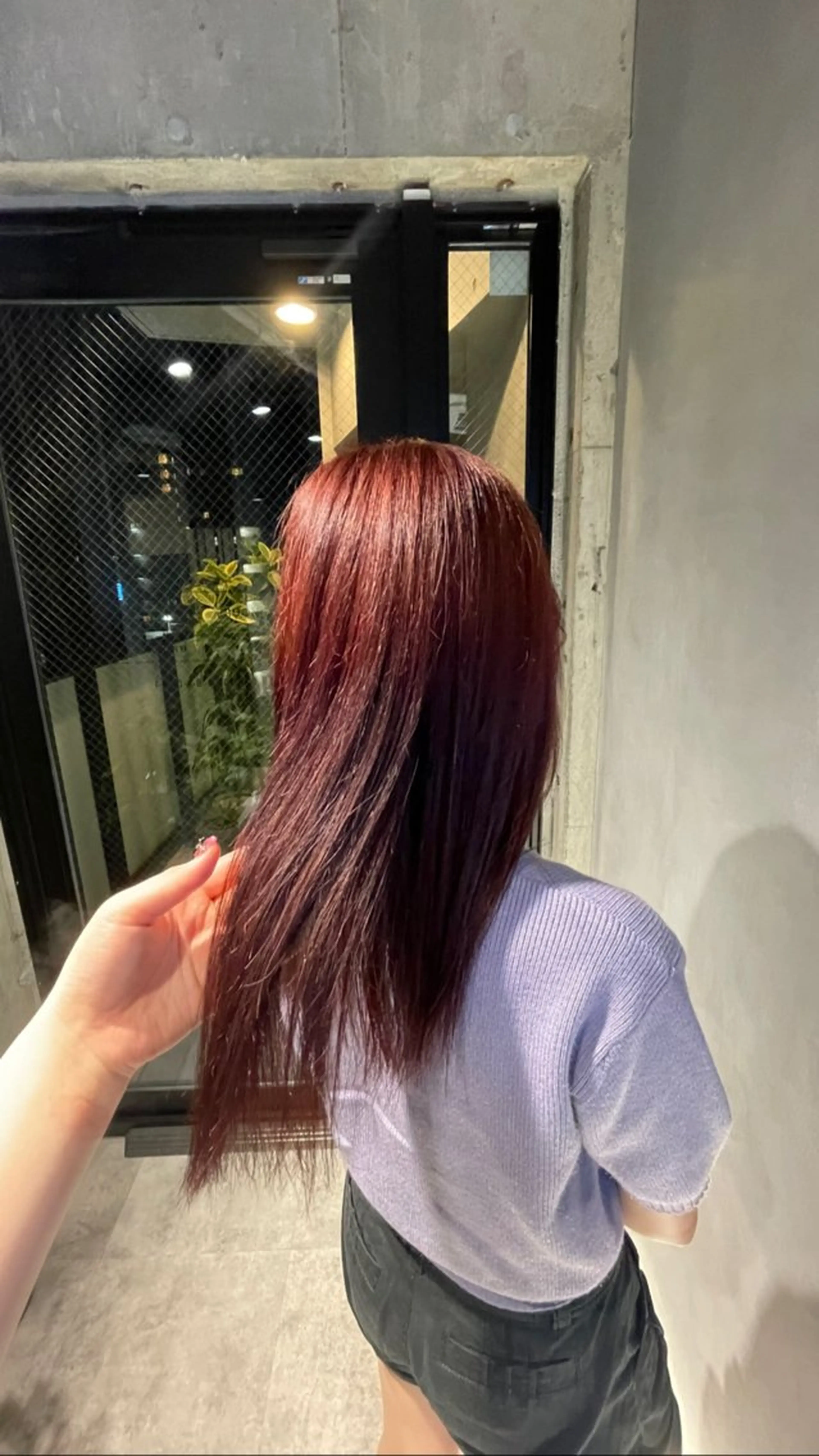 ロング カラー 暖色/ハイトーン/ カラー/HBLのヘアスタイル