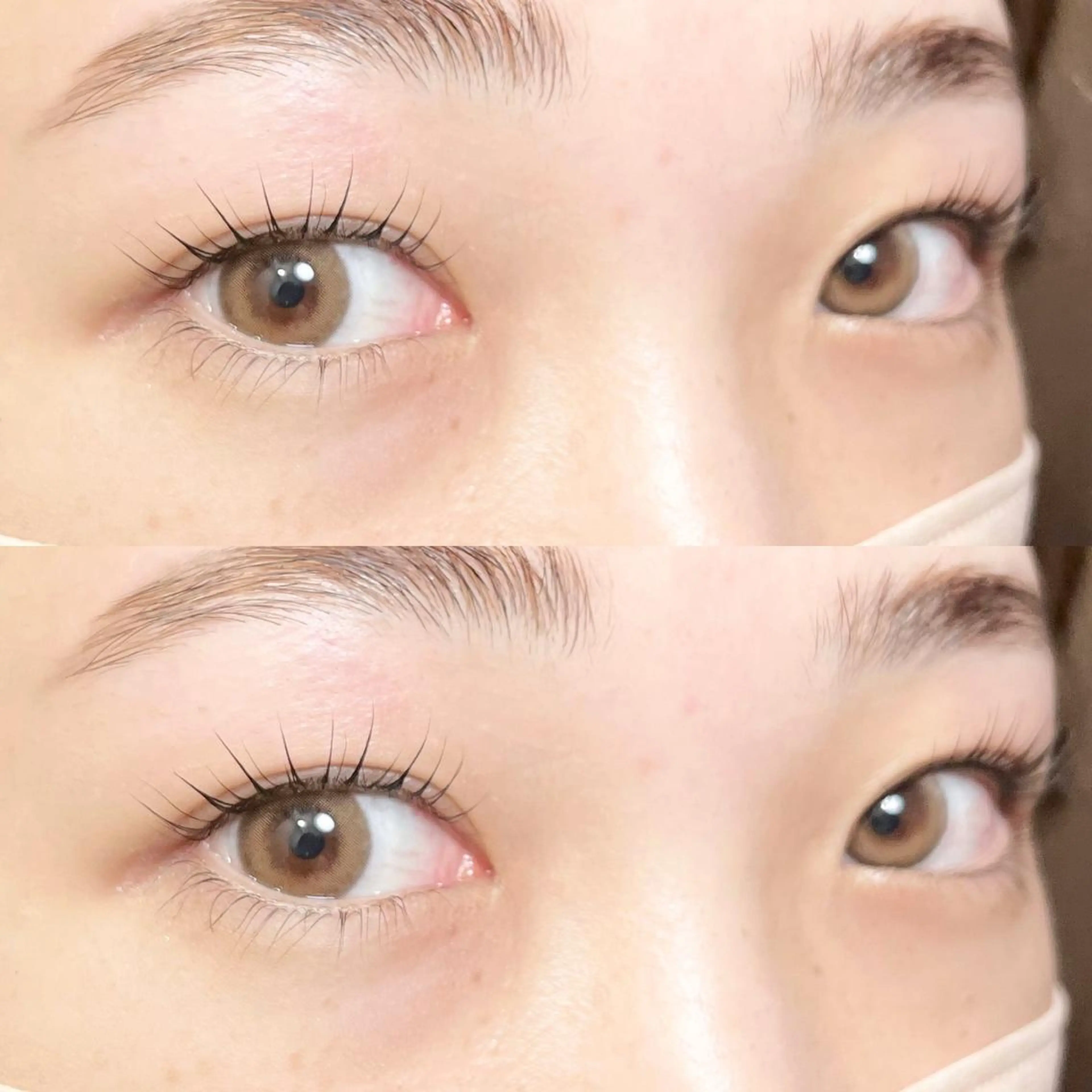 マツエク・マツパ アイブロウ 眉カラー バインドロック カラーマツエク フラットラッシュ パリジェンヌラッシュリフト Cherie Kawaguchiのマツエク・マツパデザイン