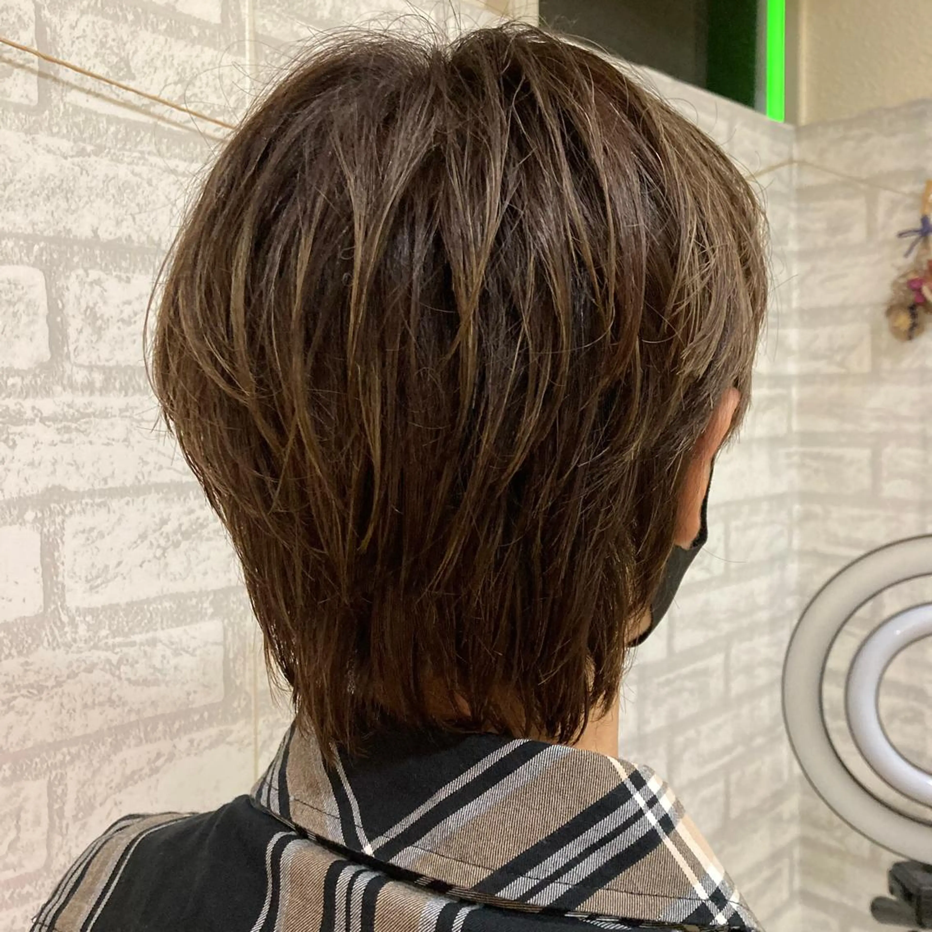 ショート glam ミサキのヘアスタイル