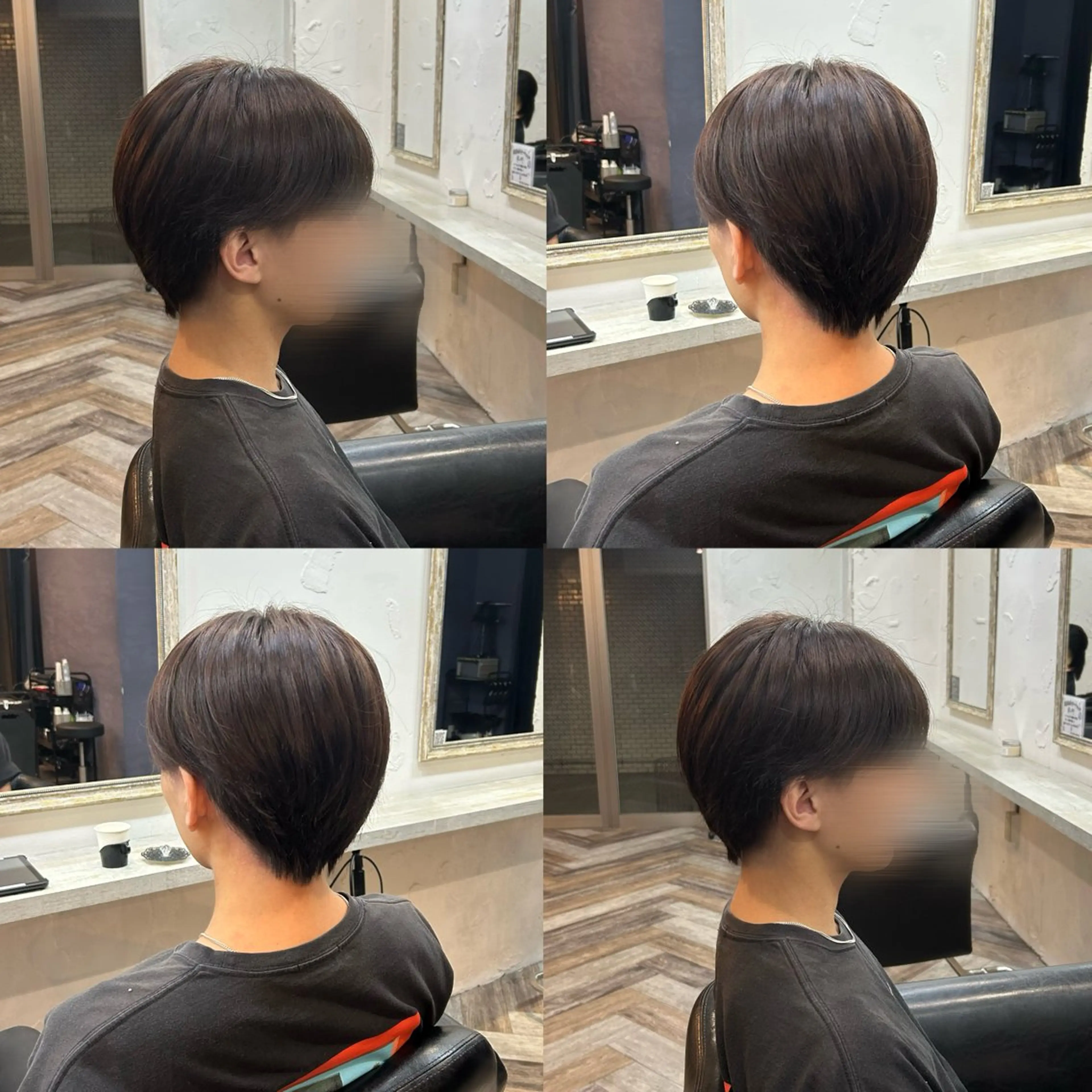 カラー メンズ マッシュウルフ マッシュ シースルーマッシュ メンズウルフカット 透明感カラー HONAMI ．のヘアスタイル