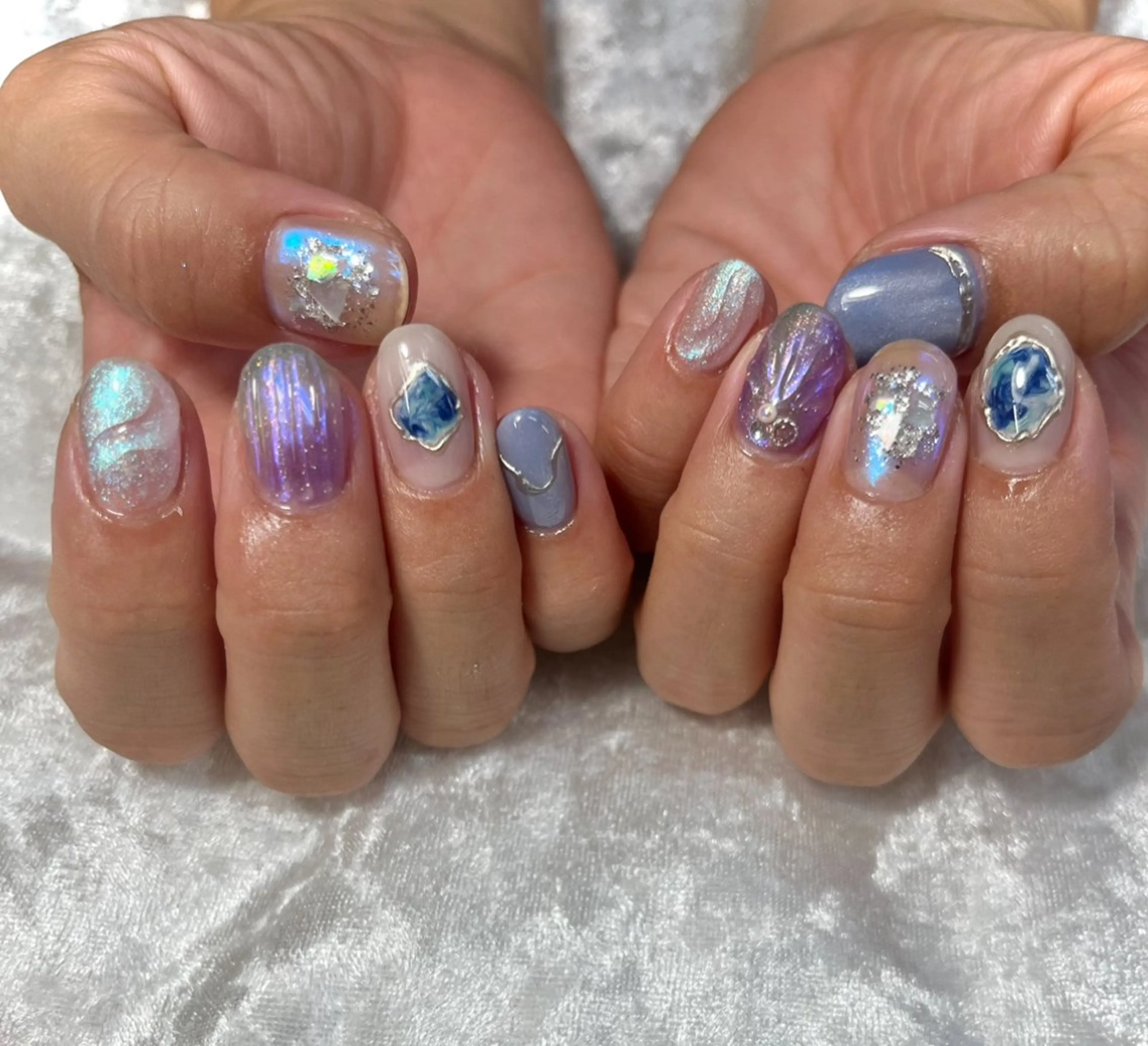 ネイル 持ち込み ハンドネイル Belle Nail NAOH.のネイルデザイン