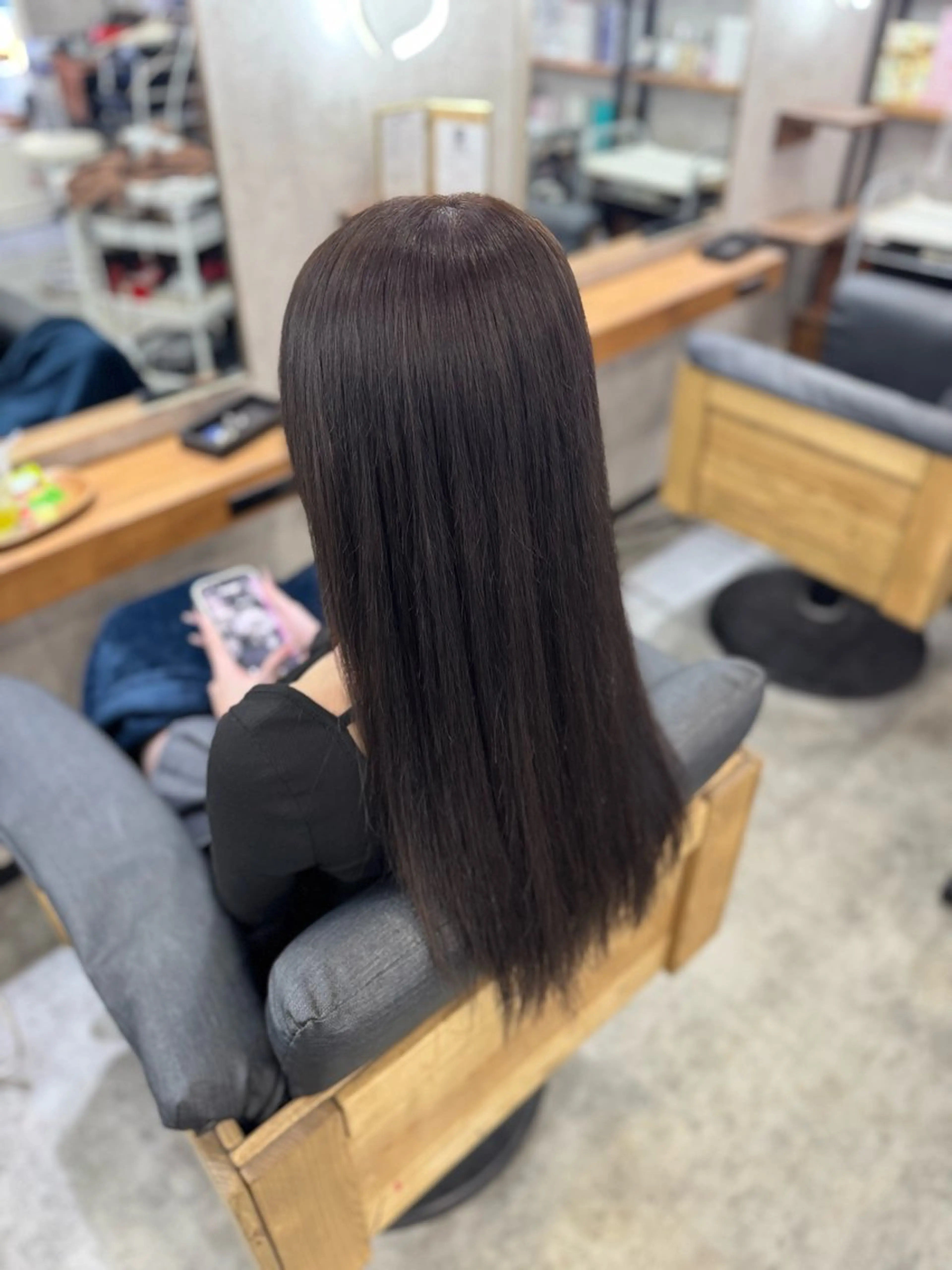 ロング アッシュ ヘアカラー エクステ/ハイトーン /特殊ヘアー　joeのヘアスタイル