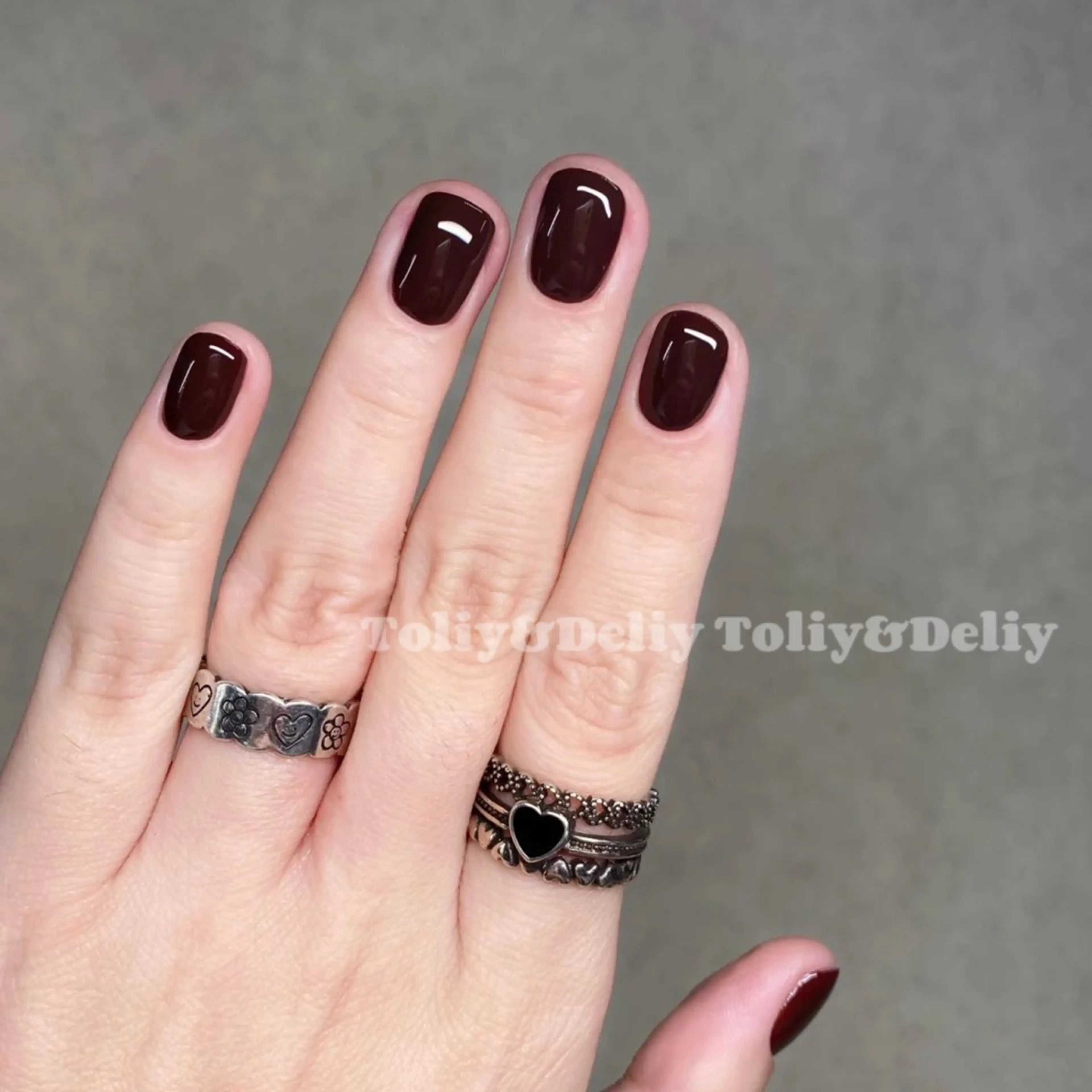 ネイル ワンカラーネイル ToliyDeliy Nail Salonのネイルデザイン