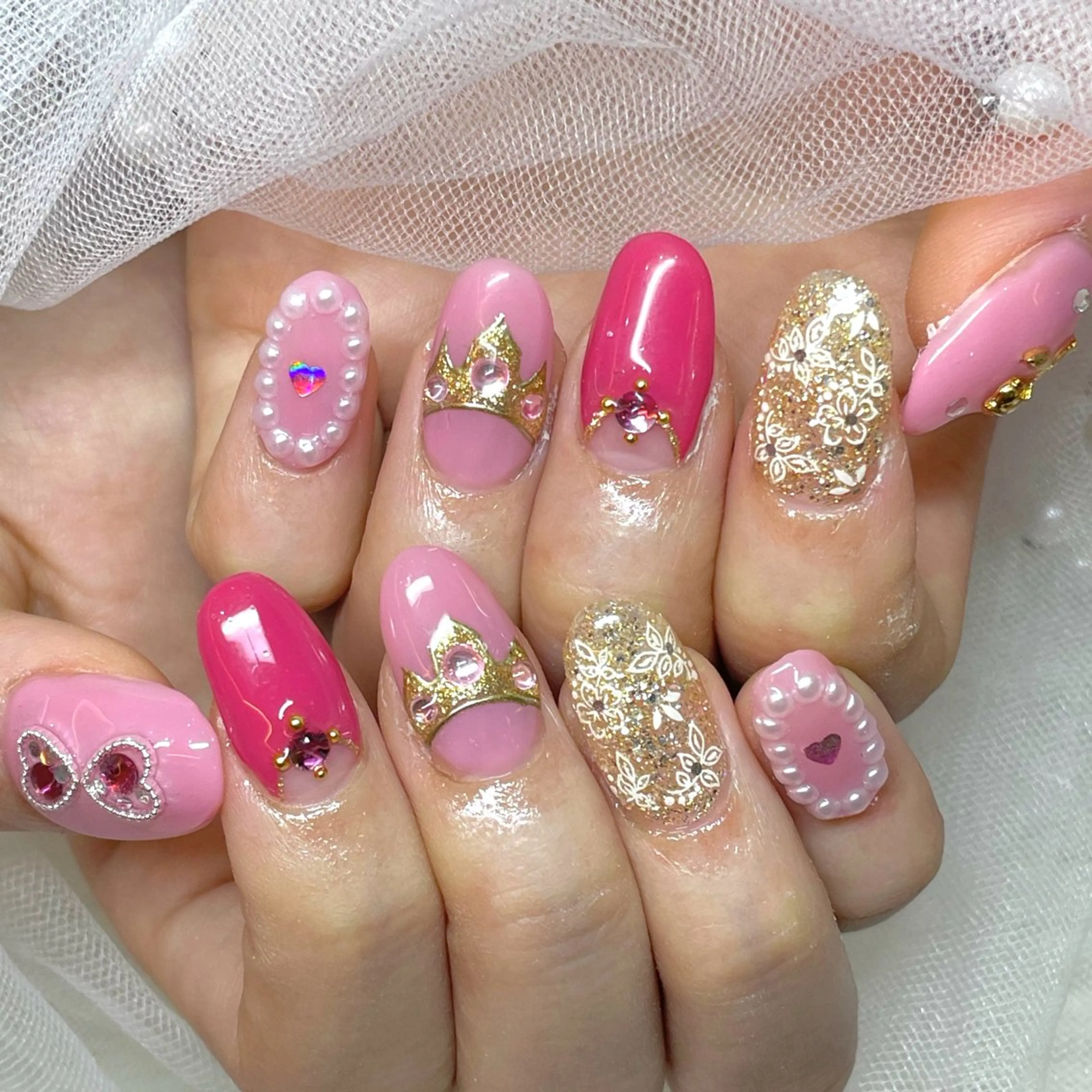 ネイル ハンドネイル ♡tener♡ YURINEのネイルデザイン