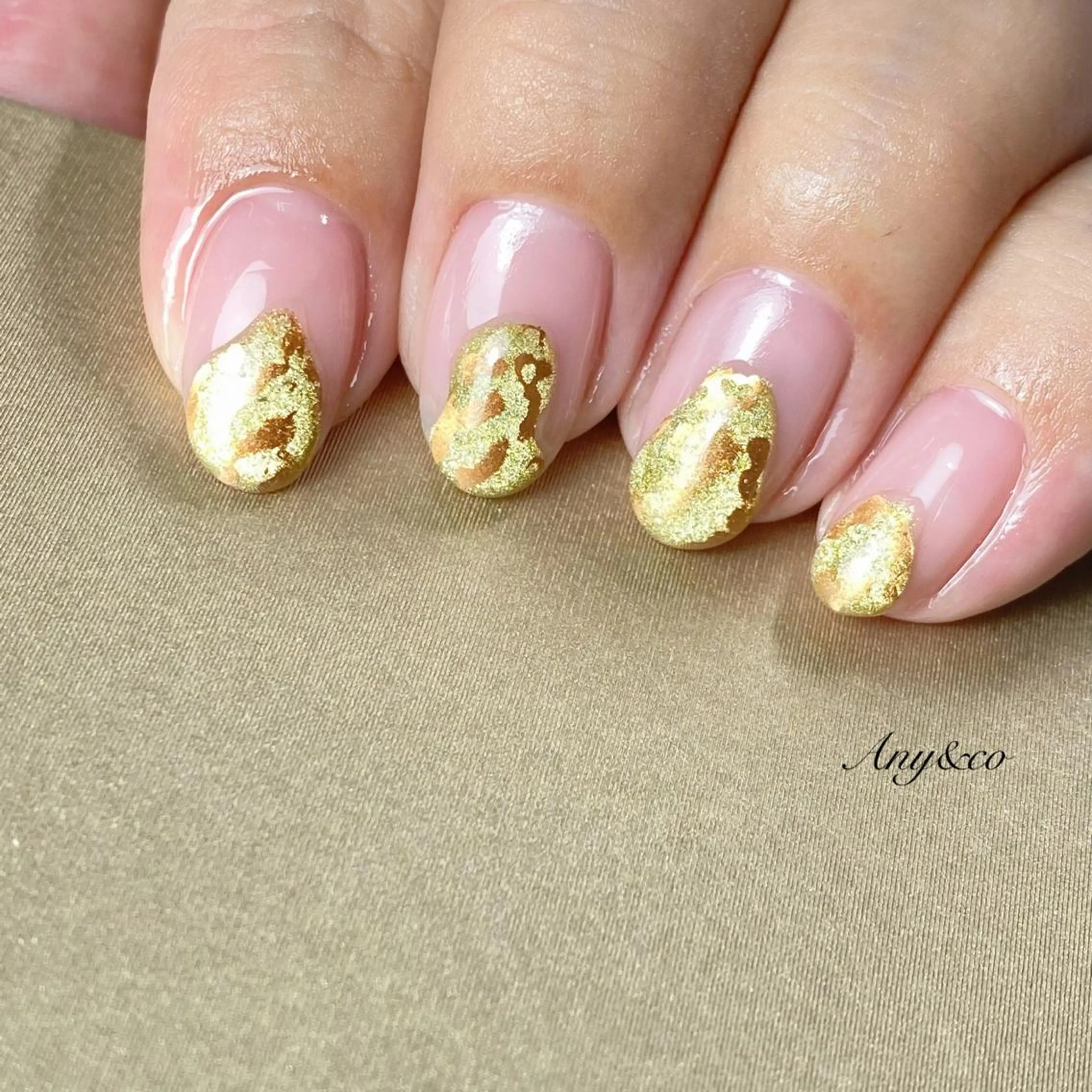 ネイル マグネットネイル ニュアンスネイル Any&co 【エニコ】のマツエク・マツパデザイン