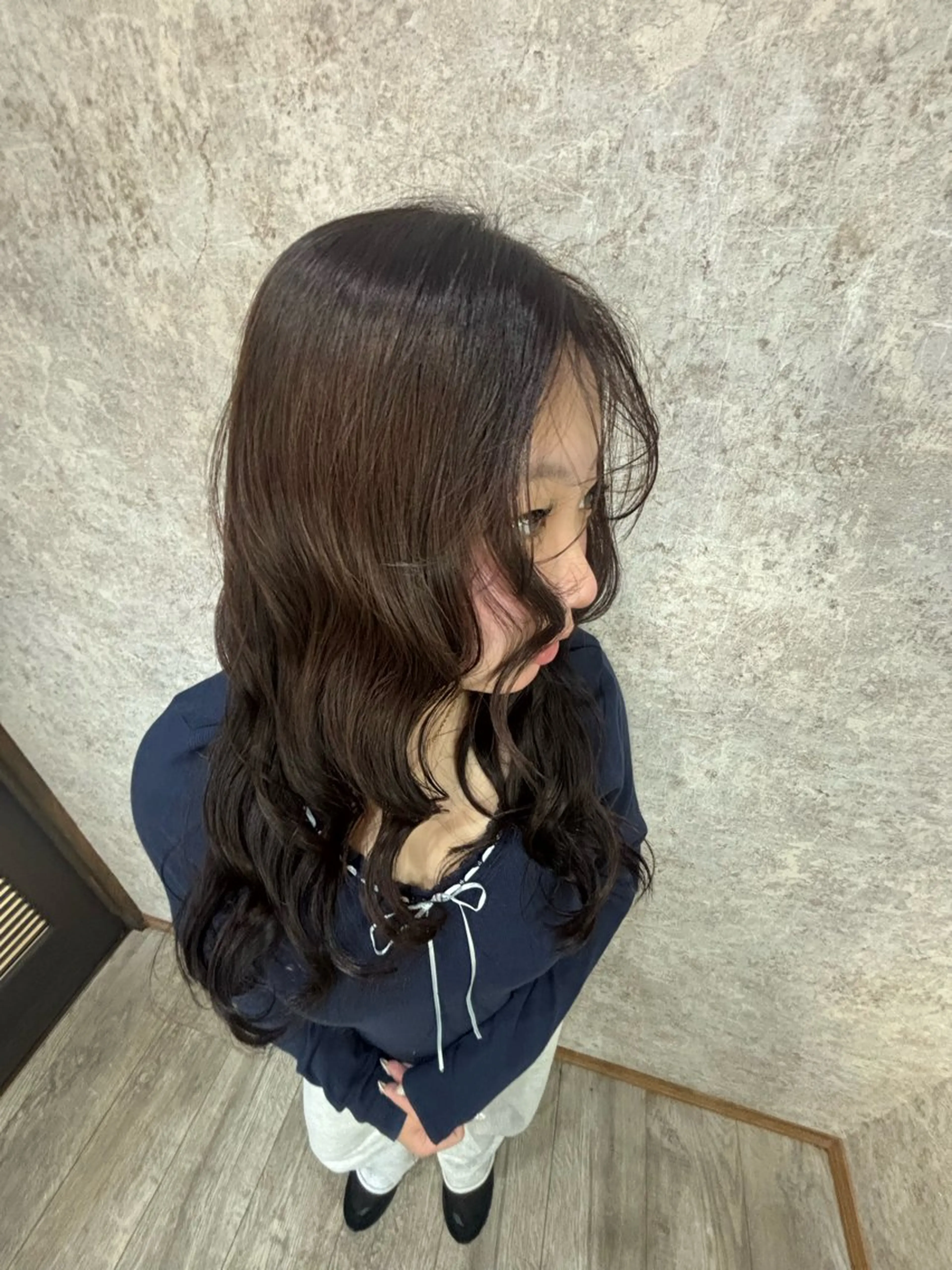 ロング カラー ヘアカラー naf NENEのヘアスタイル