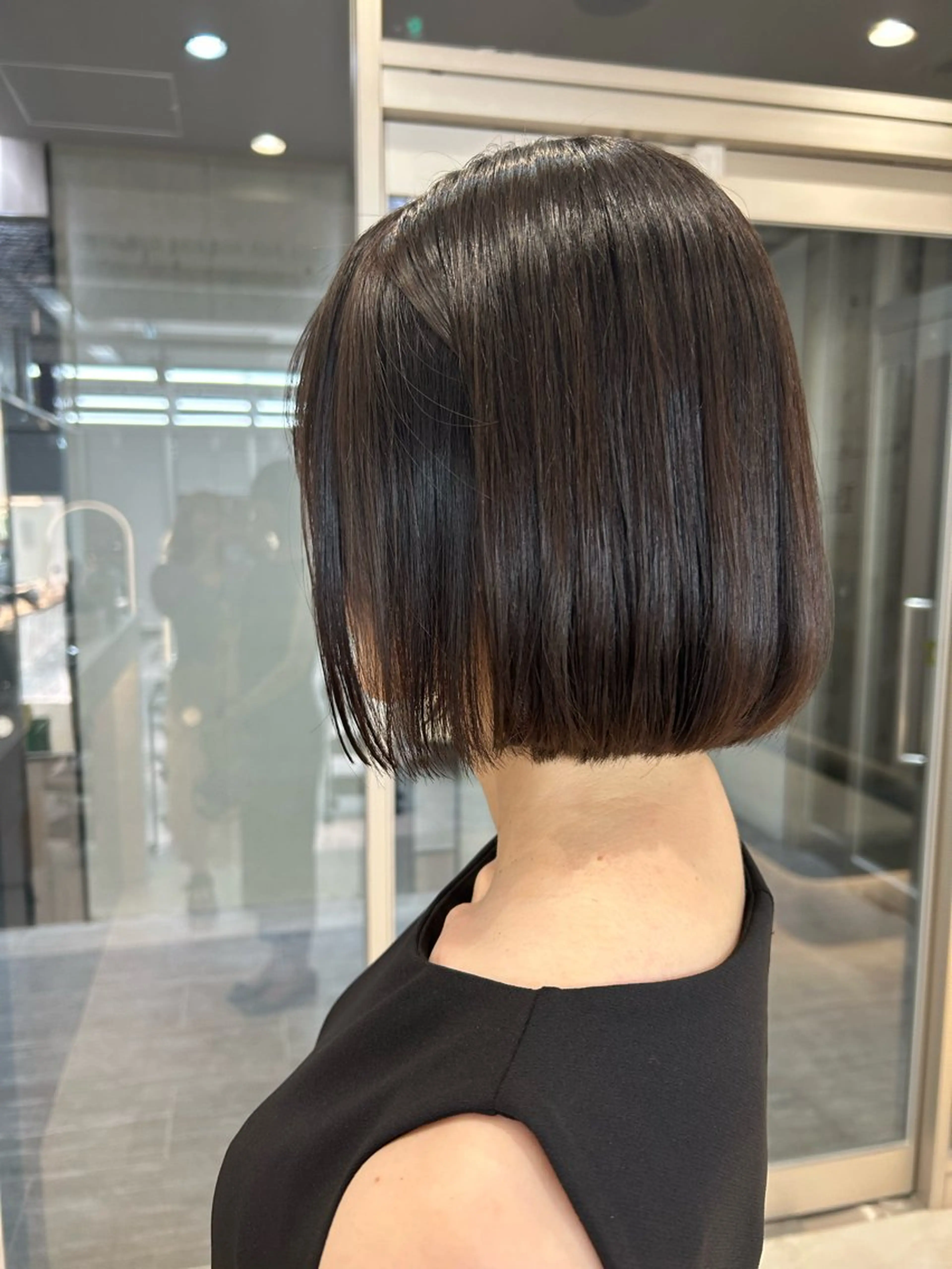 ショート カット ヘアカラー 縮毛矯正 トリートメント Shousui Mutsumiのヘアスタイル