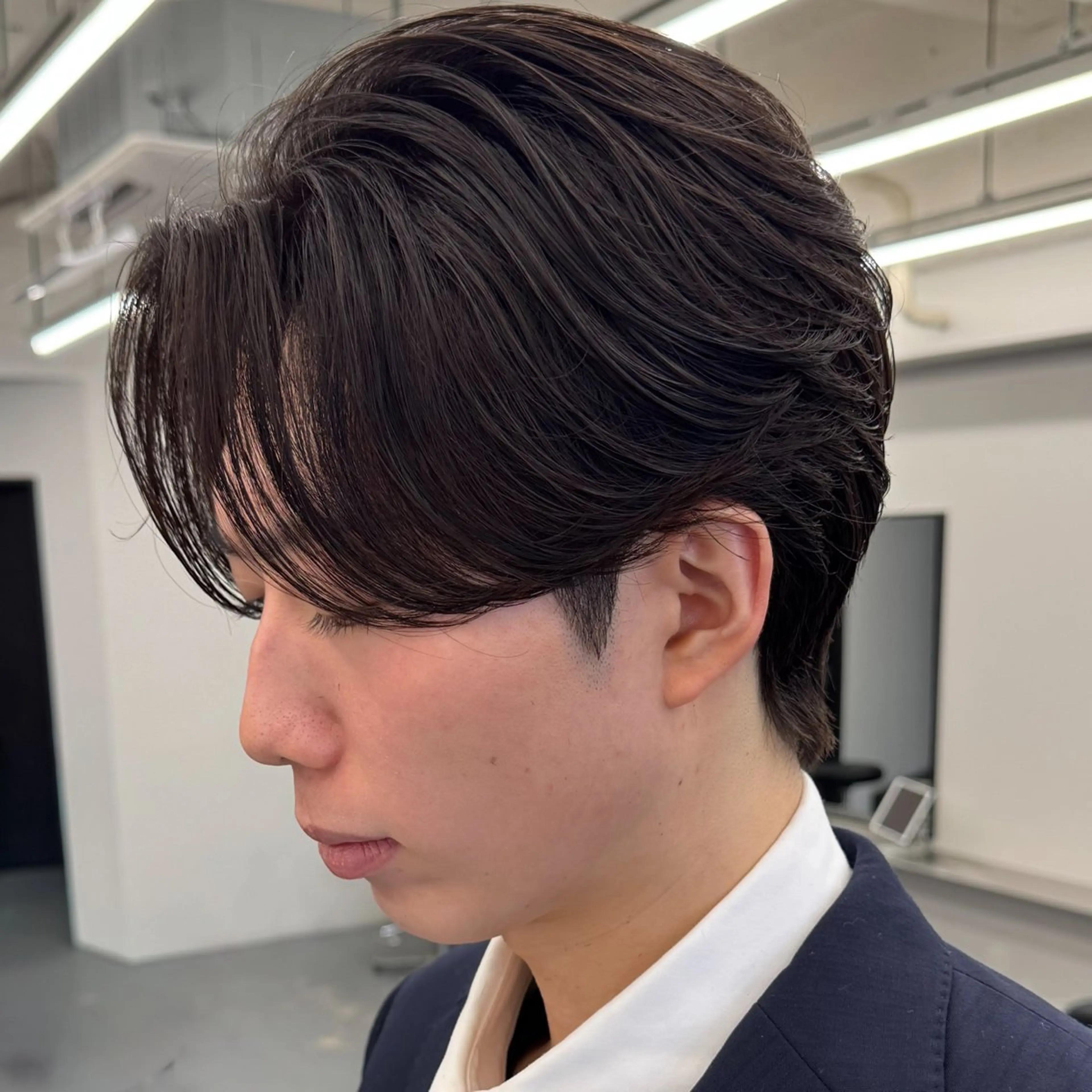 ショート パーマ メンズ カット パーマ トリートメント &c. hair studio所属・メンズパーマの人 KAZUのヘアスタイル