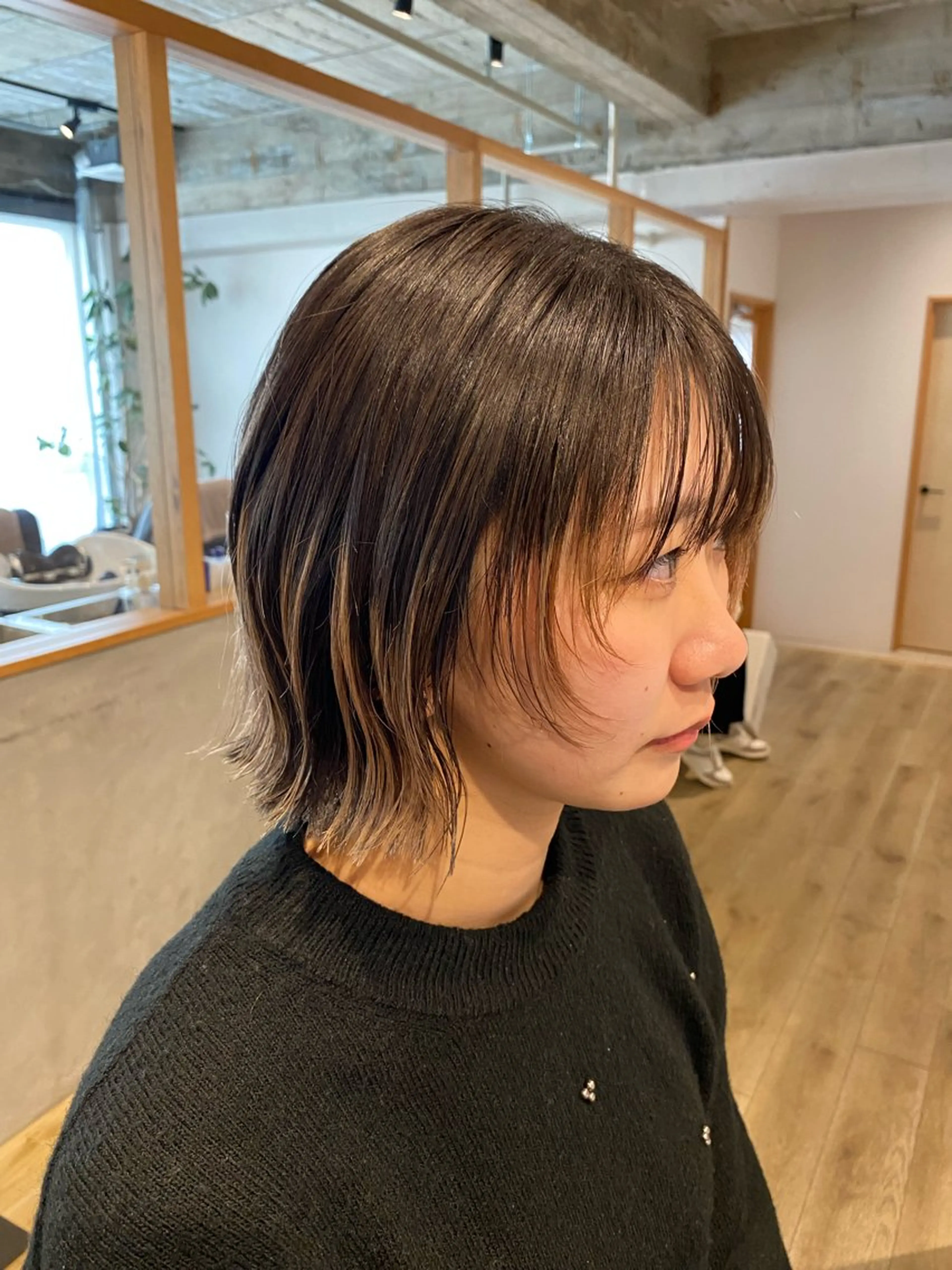 ショート カラー カット ヘアカラー ai ㅤのヘアスタイル