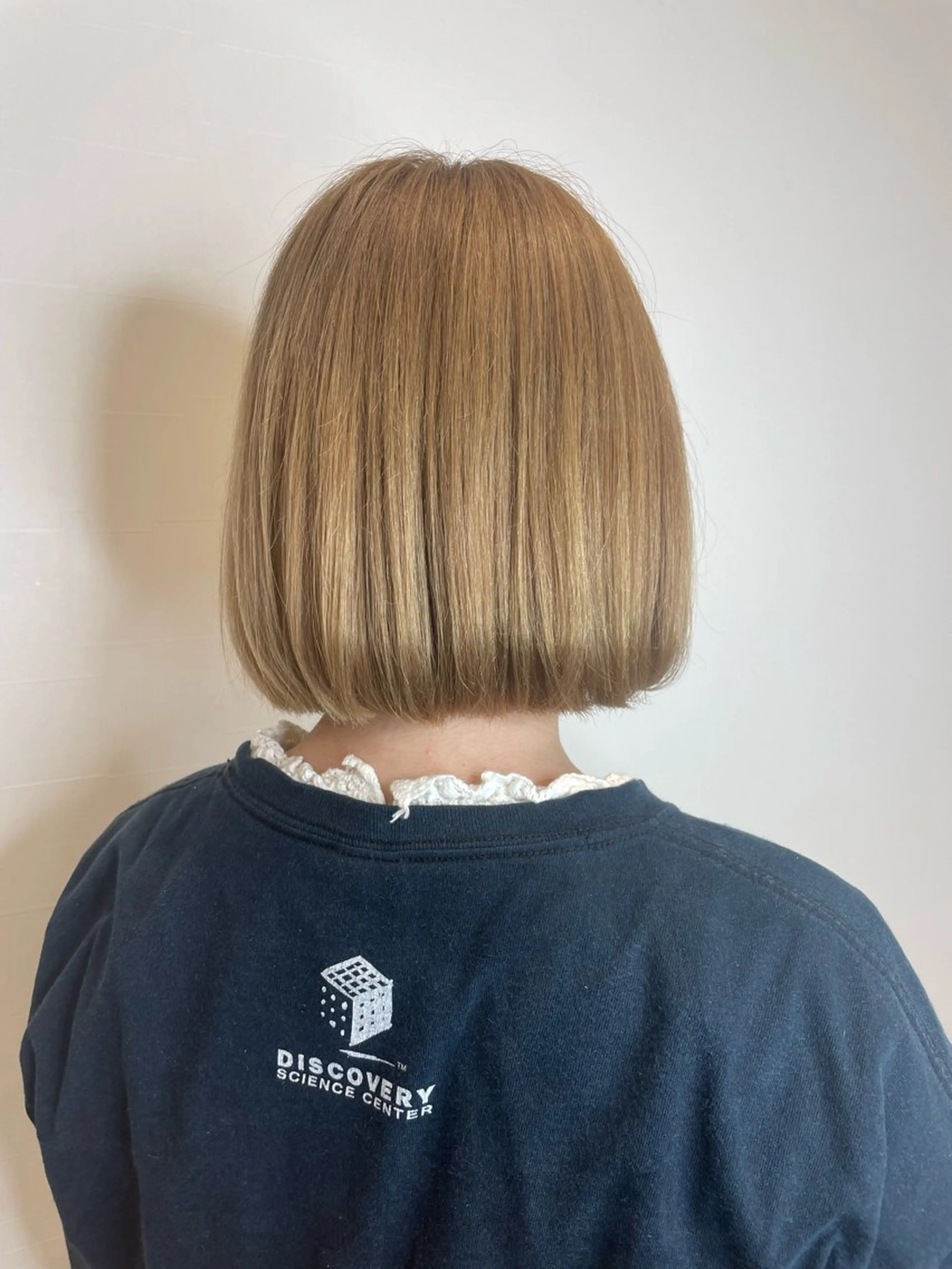 ショート カラー ベージュカラー ミルクティーベージュ 薬院浄水通/ショート /ボブ/rukaのヘアスタイル