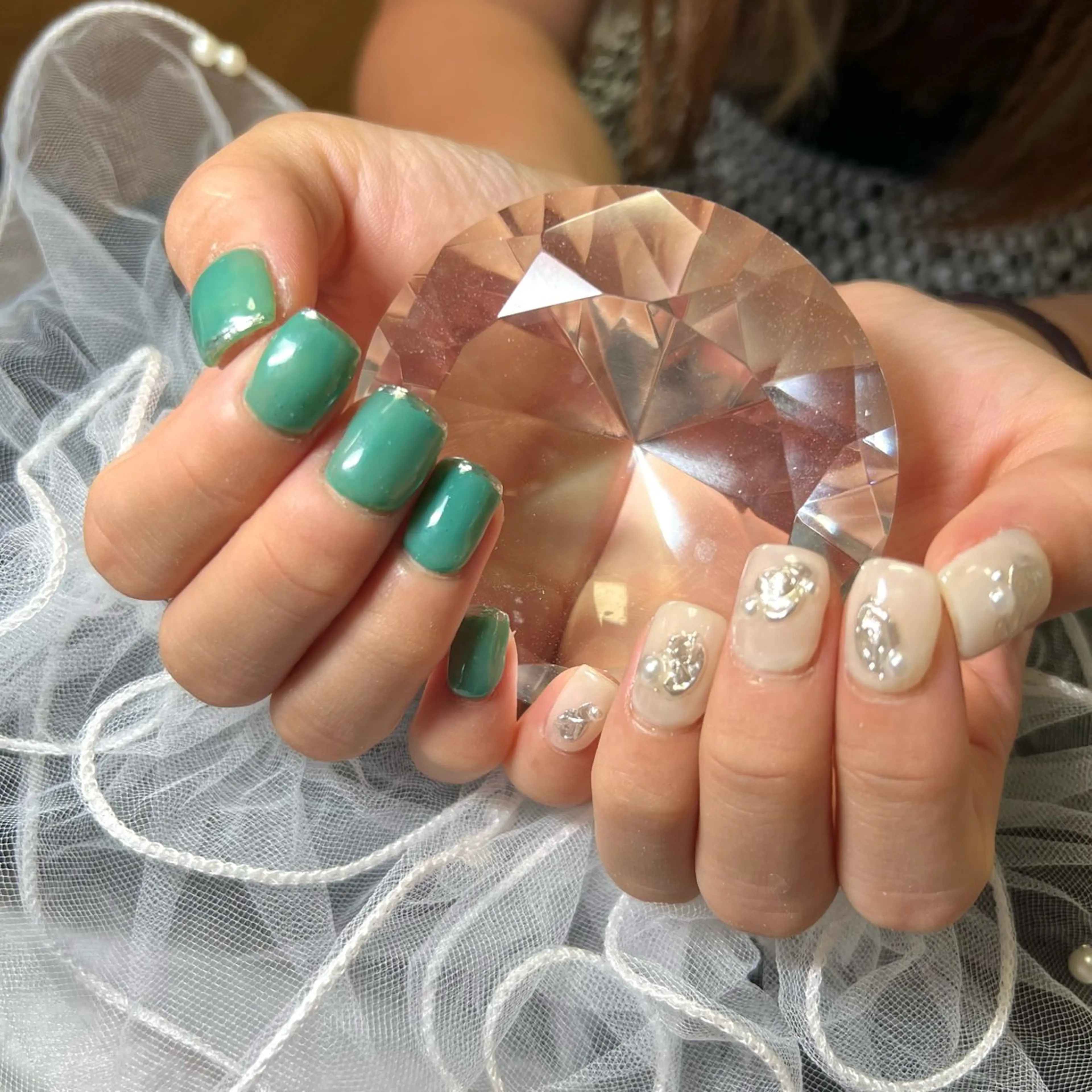 ネイル ハンドネイル やつや ももかのネイルデザイン