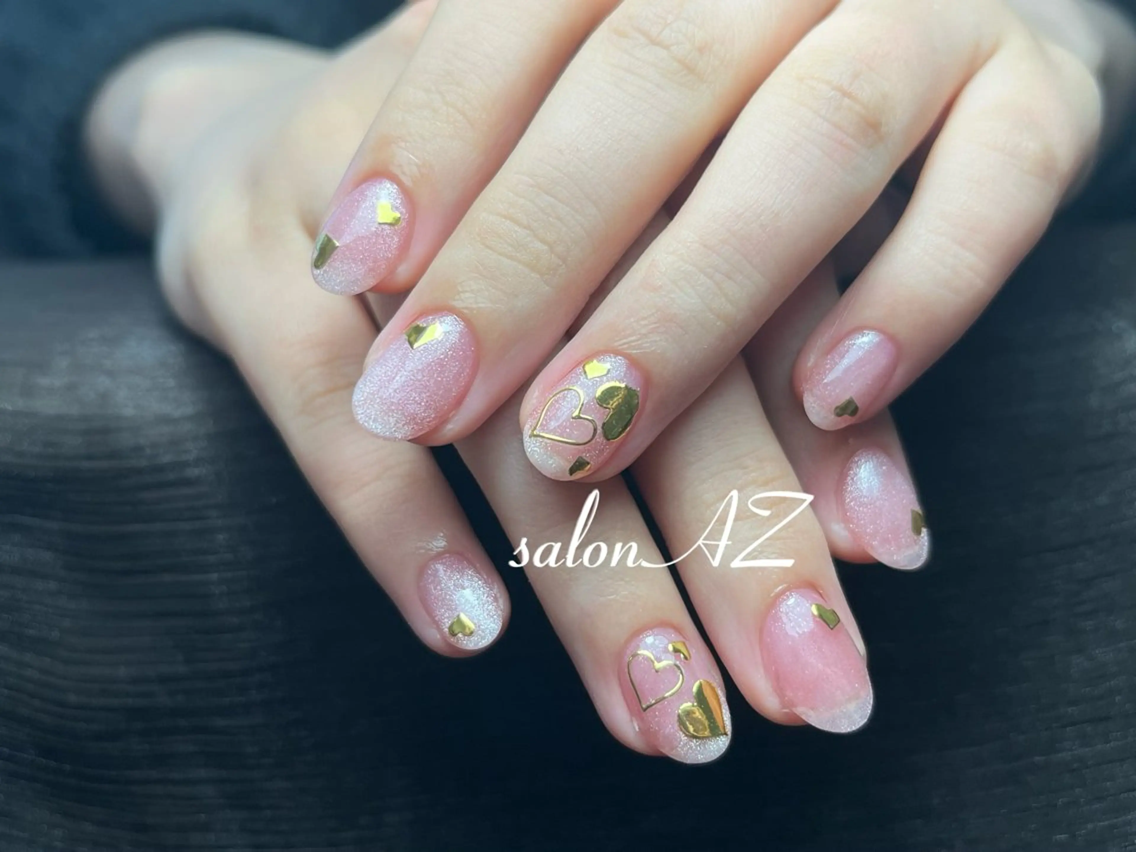 ネイル アートネイル 長さ出し フットネイル フレンチネイル ジェルネイル salon AZのネイルデザイン