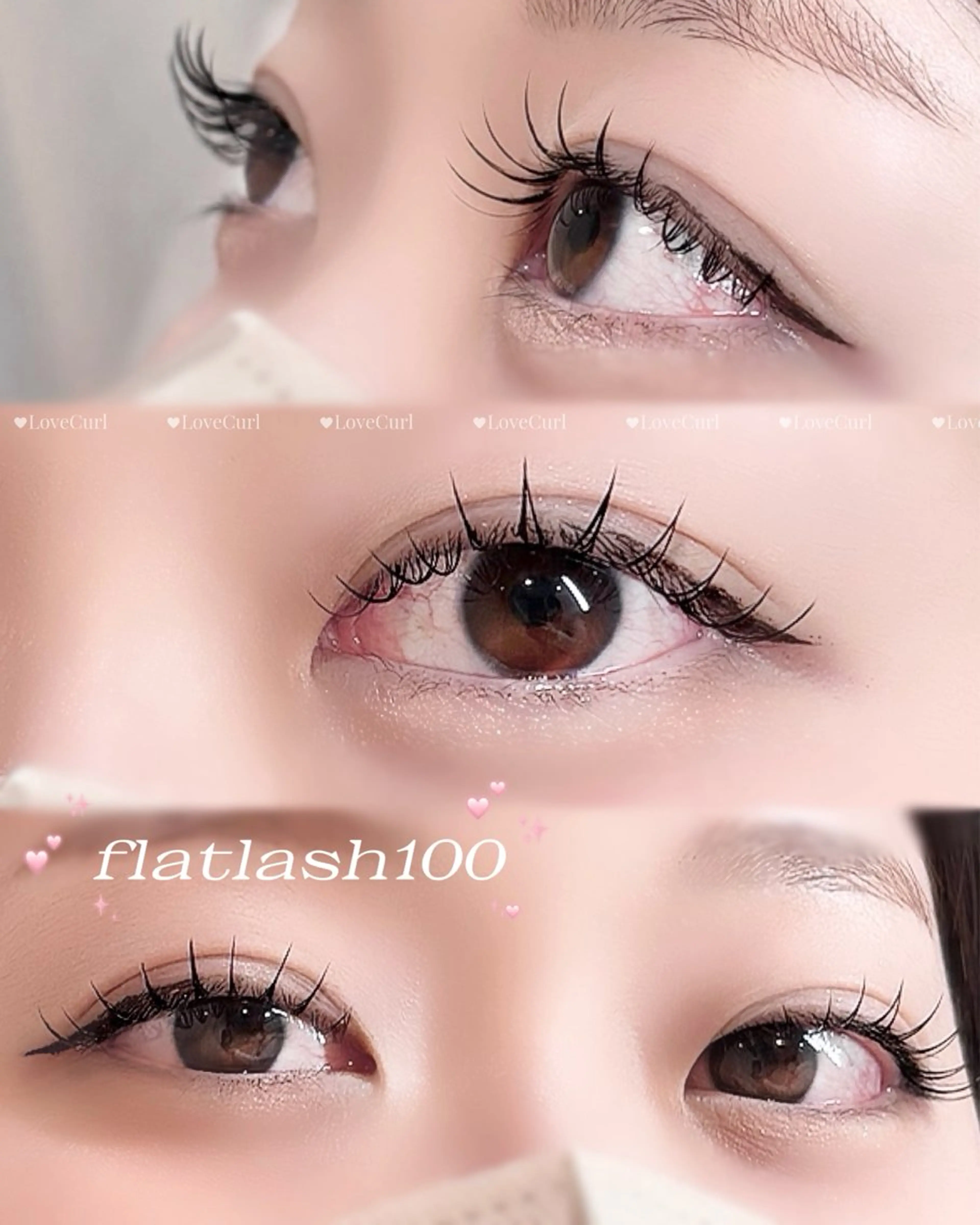 マツエク・マツパ しみず れいなのマツエク・マツパデザイン