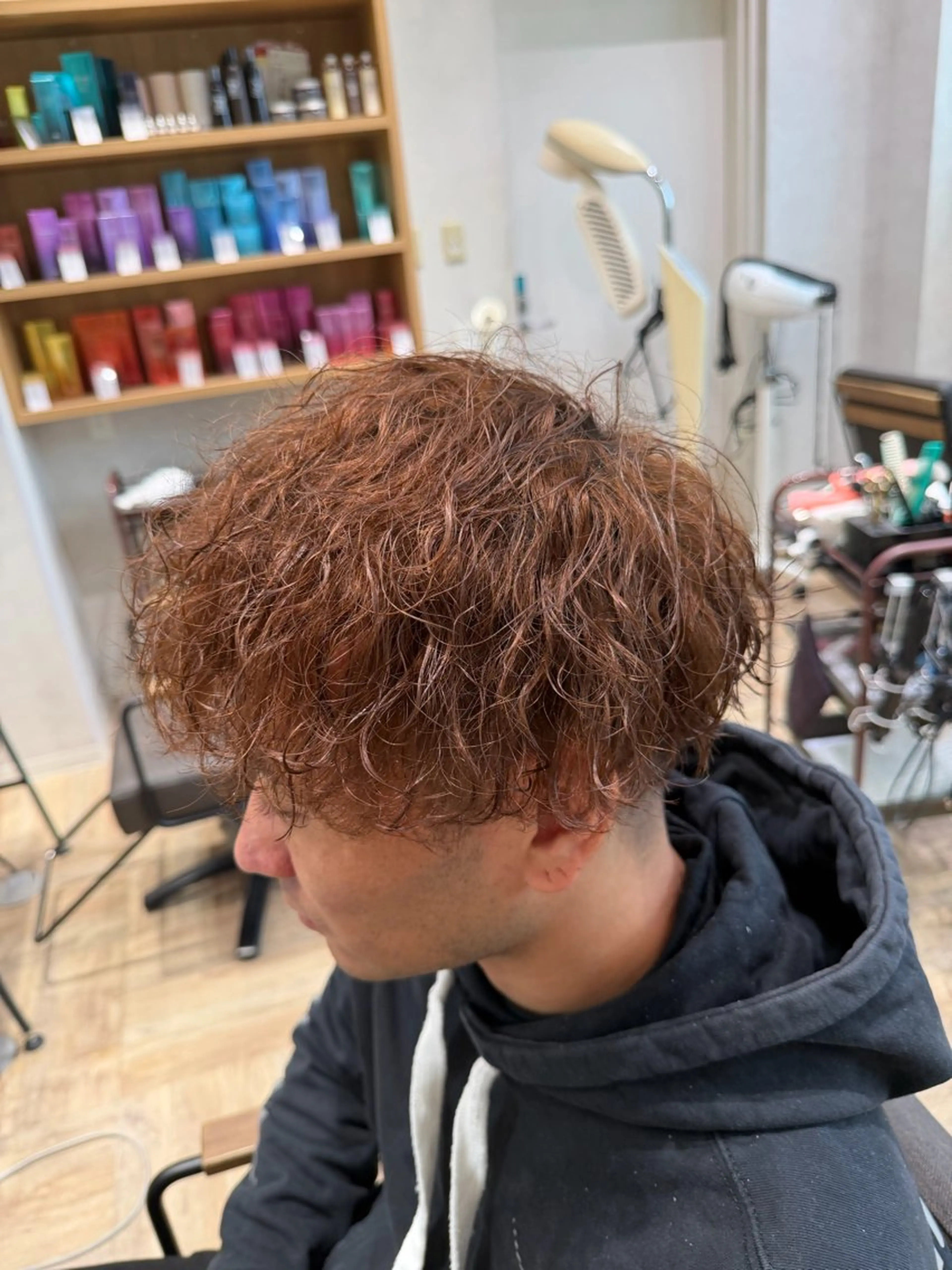 パーマ メンズ カット パーマ AVANCE. 玉置日向我のヘアスタイル