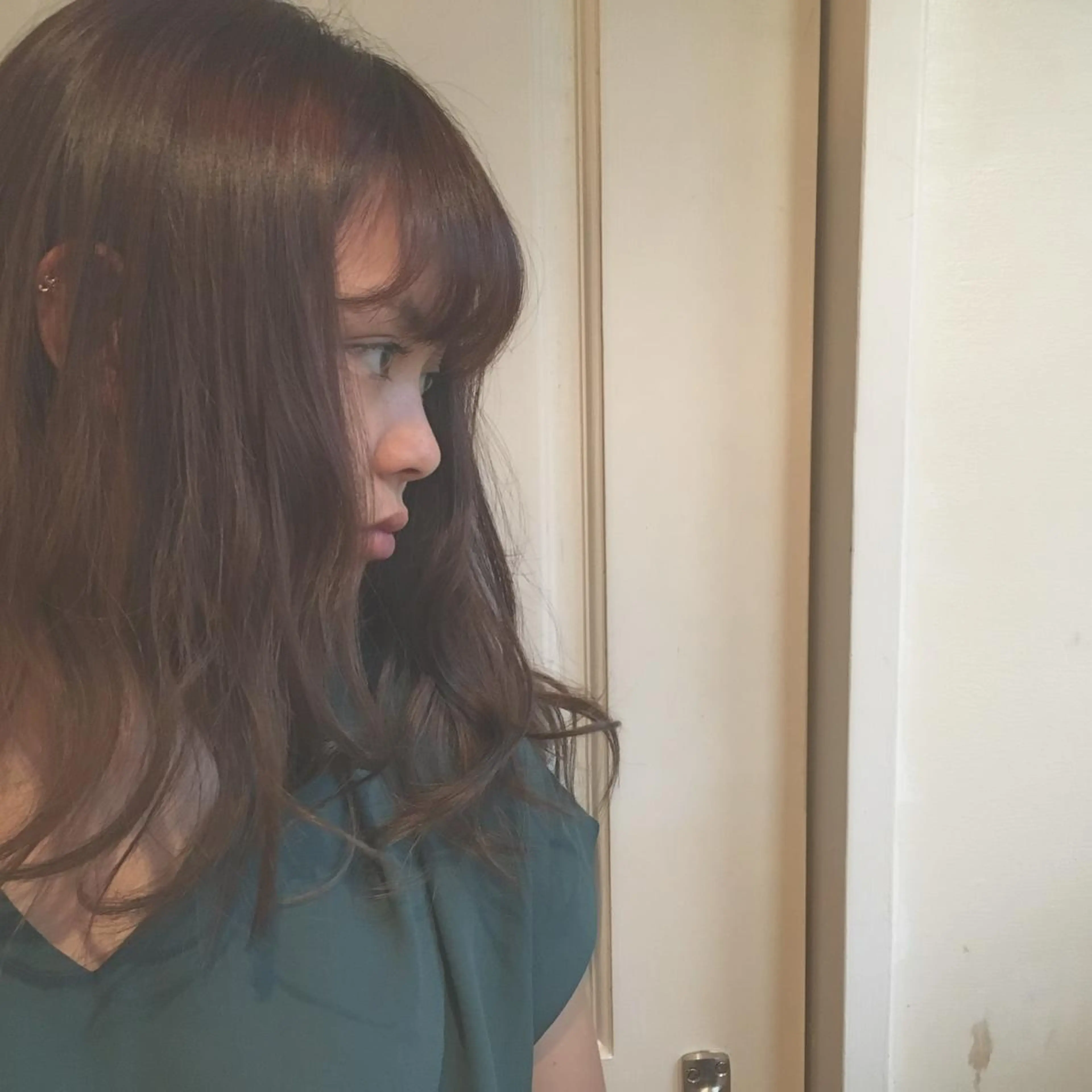 セミロング 🌸ハイトーン 新田　廉 🌸のヘアスタイル