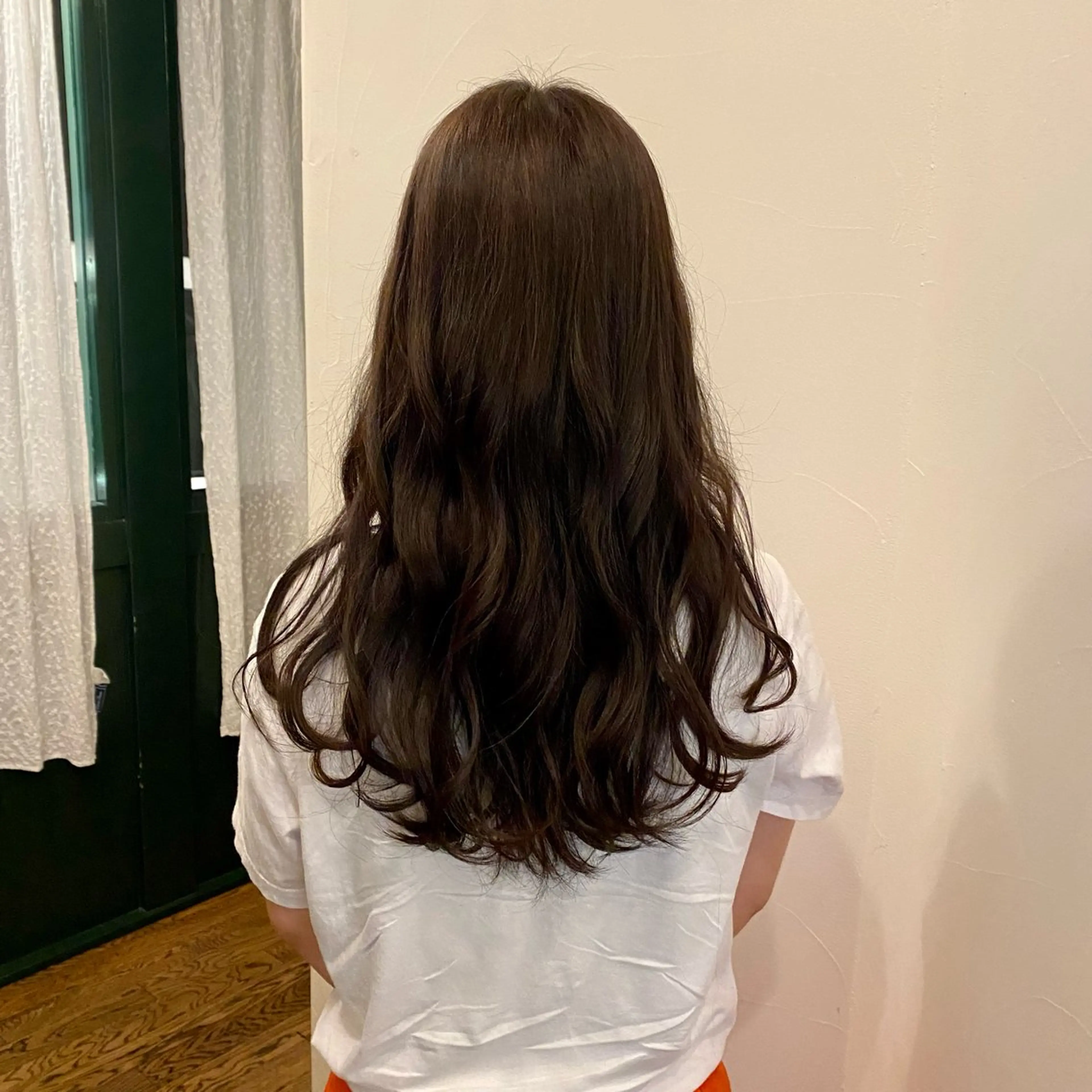 ロング カラー 組藤 沙奈のヘアスタイル