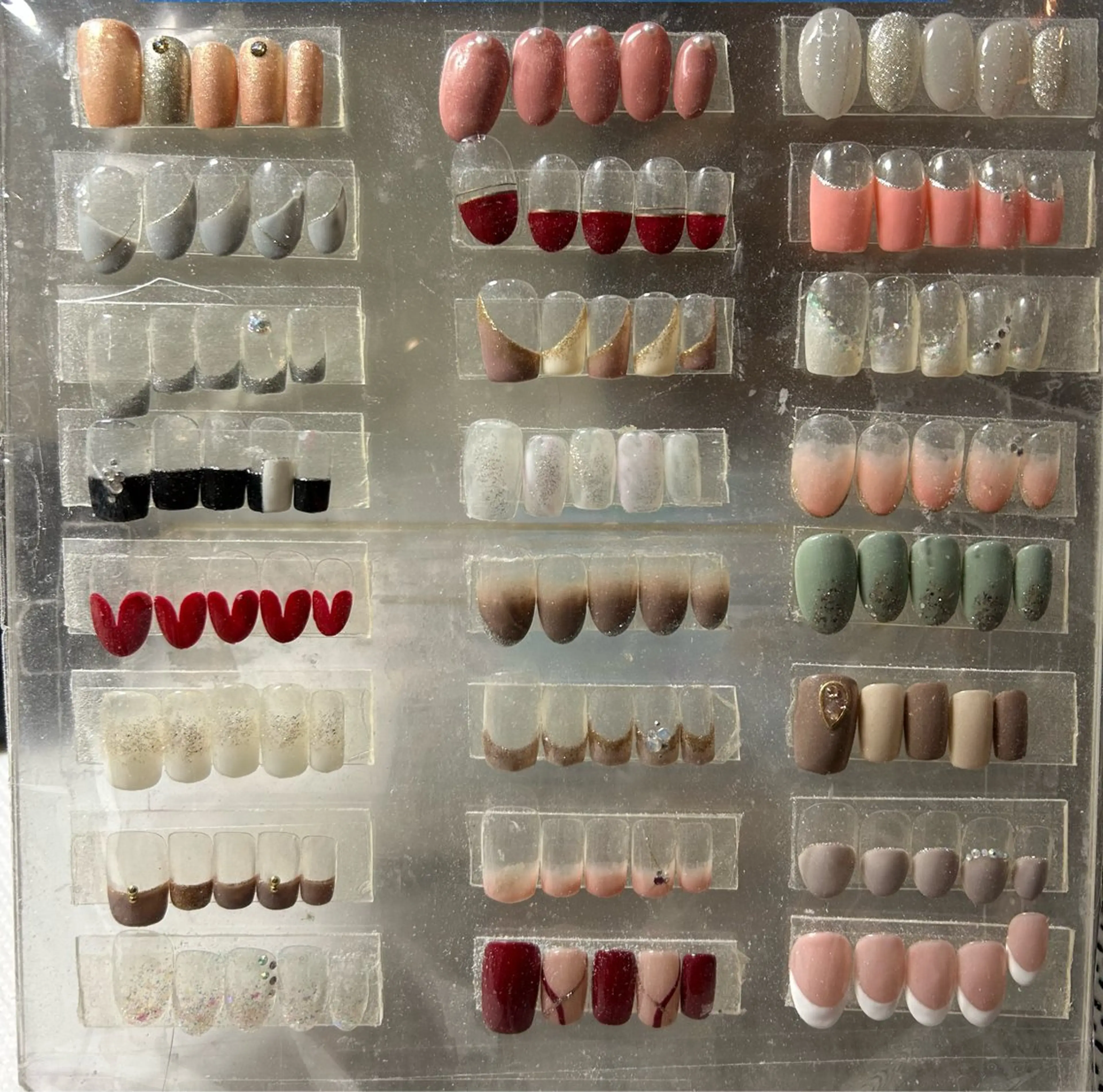 オフあり　ハンドオフィスネイルの写真