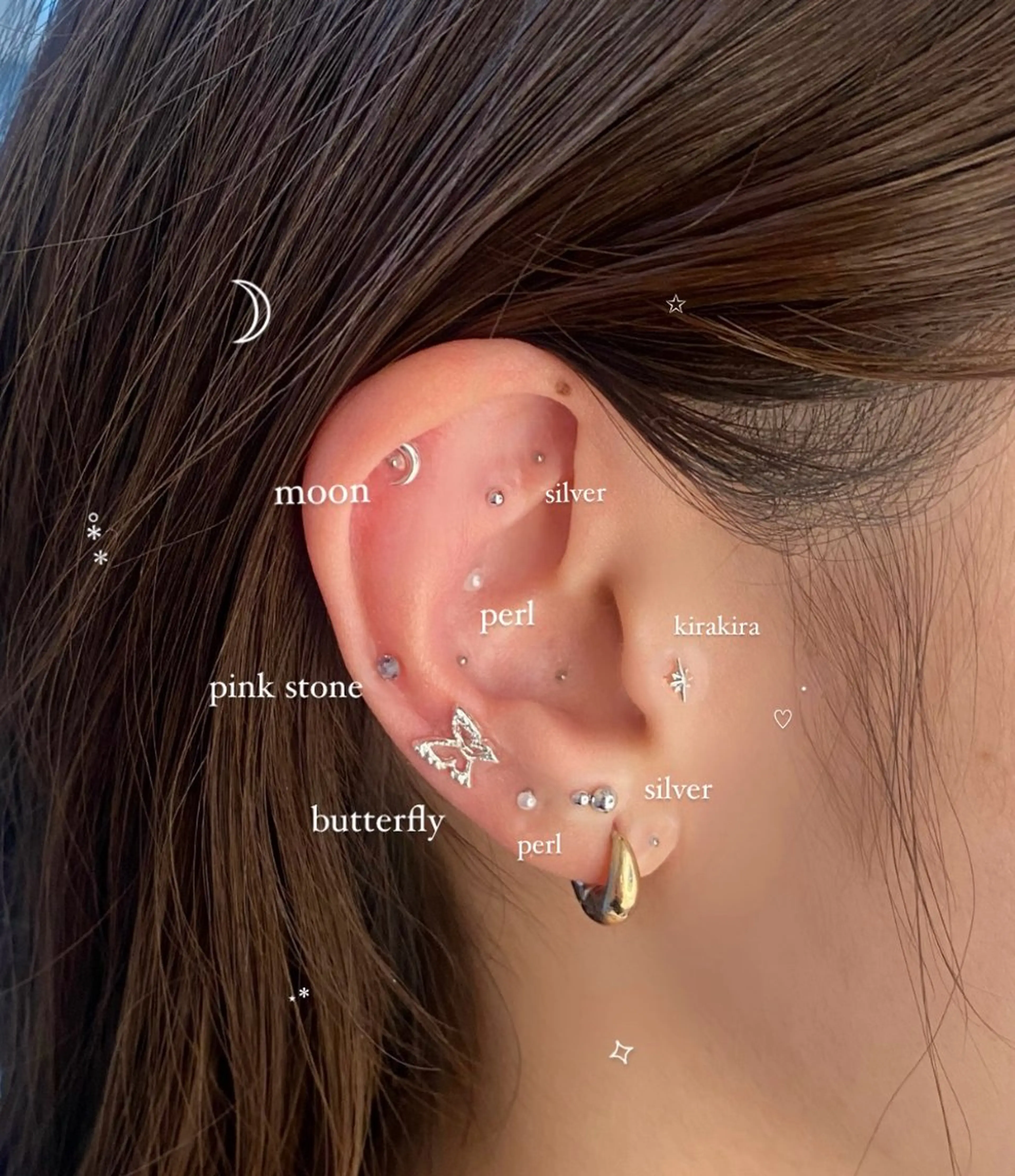 耳つぼジュエリー¥2200の写真