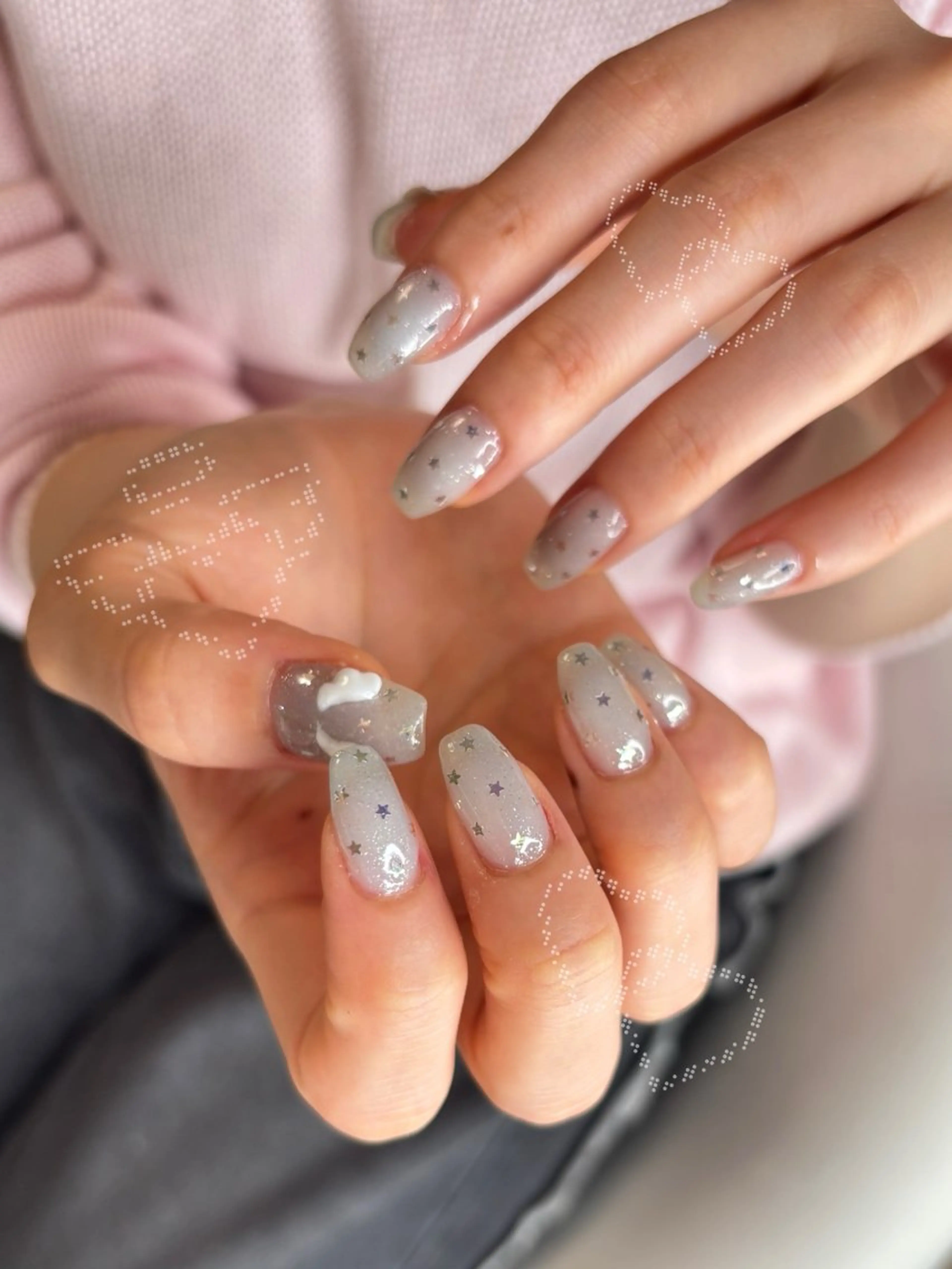 🎀限定🎀持ち込みデザインネイル♡オフありの写真