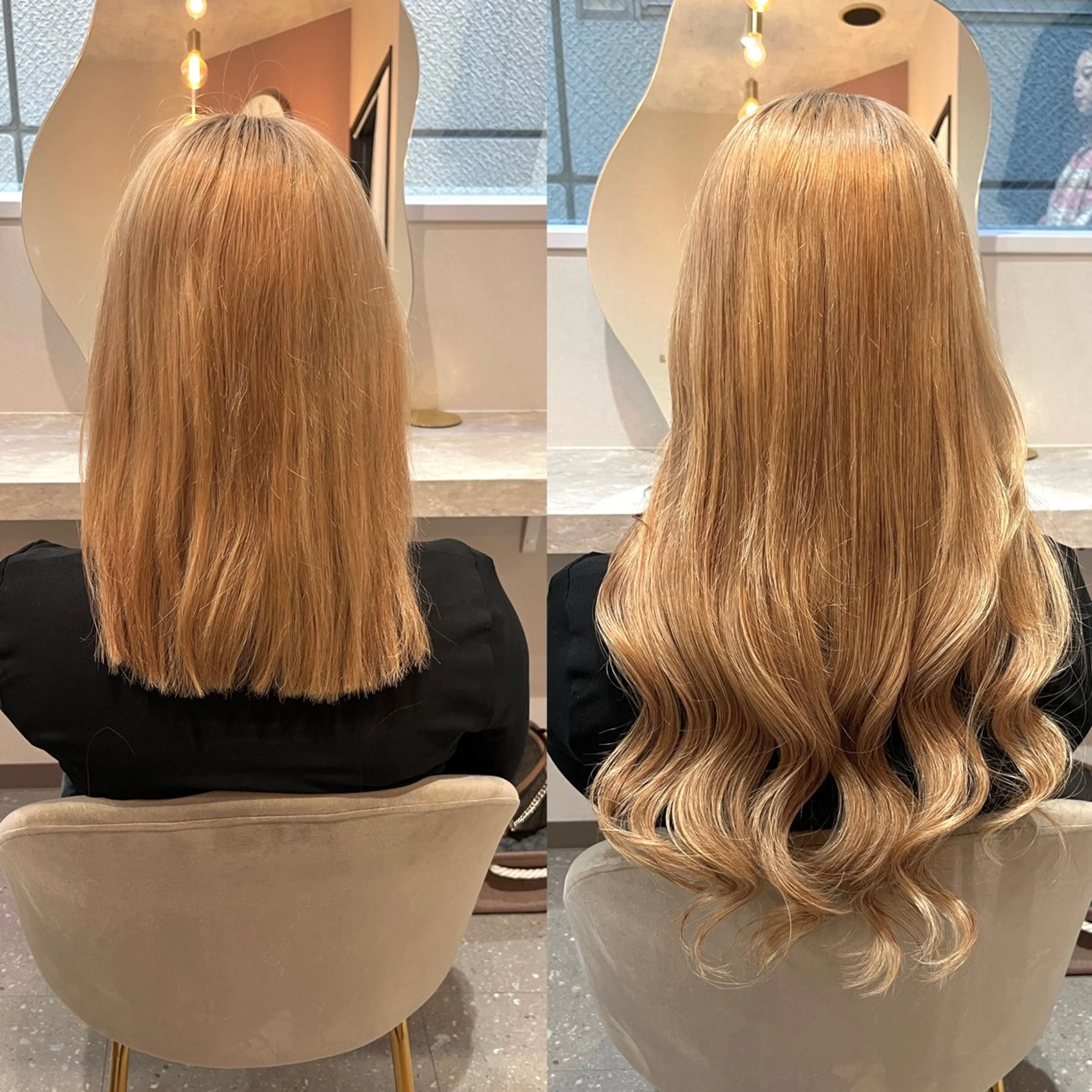 ロング ヘアアレンジ エクステ Mila Akariのヘアスタイル