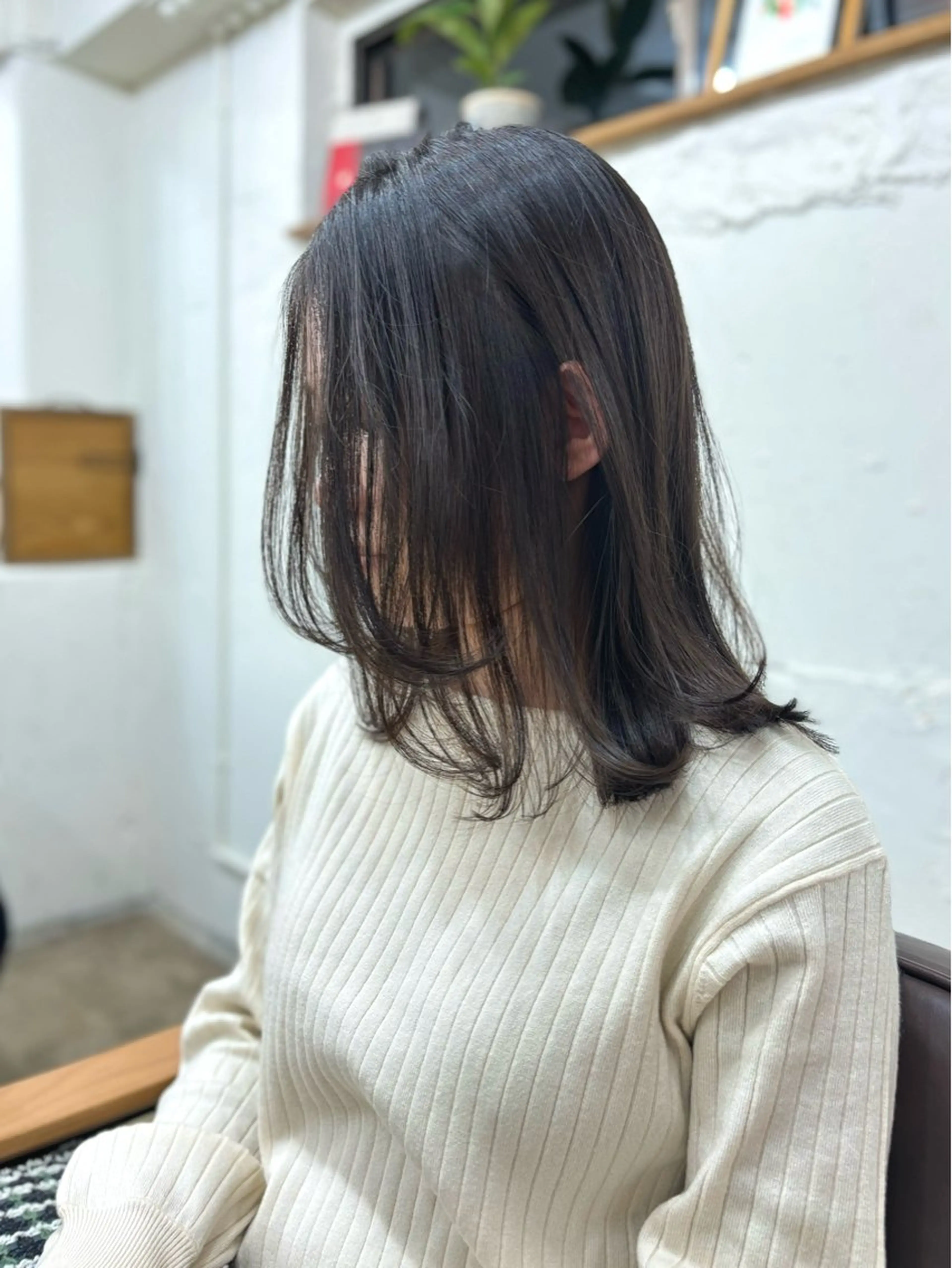 ミディアム レイヤーカット 外ハネヘア CIEN所属・ayano🫧 《CIEN》のヘアスタイル